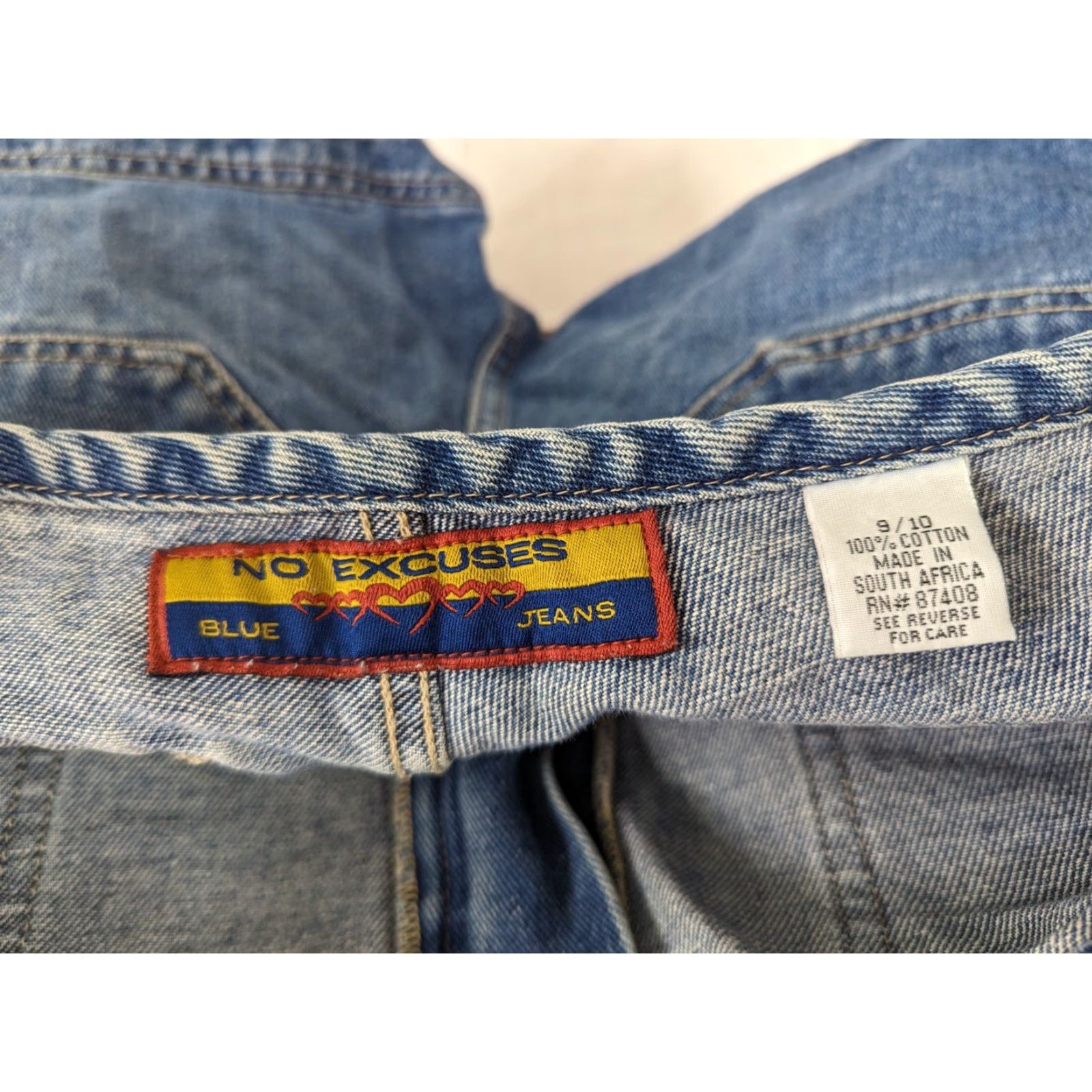 Vintage VINTAGE NO EXCUSES Mid Rise Denim Mom Shorts 29" Waist 29" Inseam 3" 90s Y2K Festival Casual 10 Women Mens Size 32" / US 10 / IT 46 - 3 Thumbnail