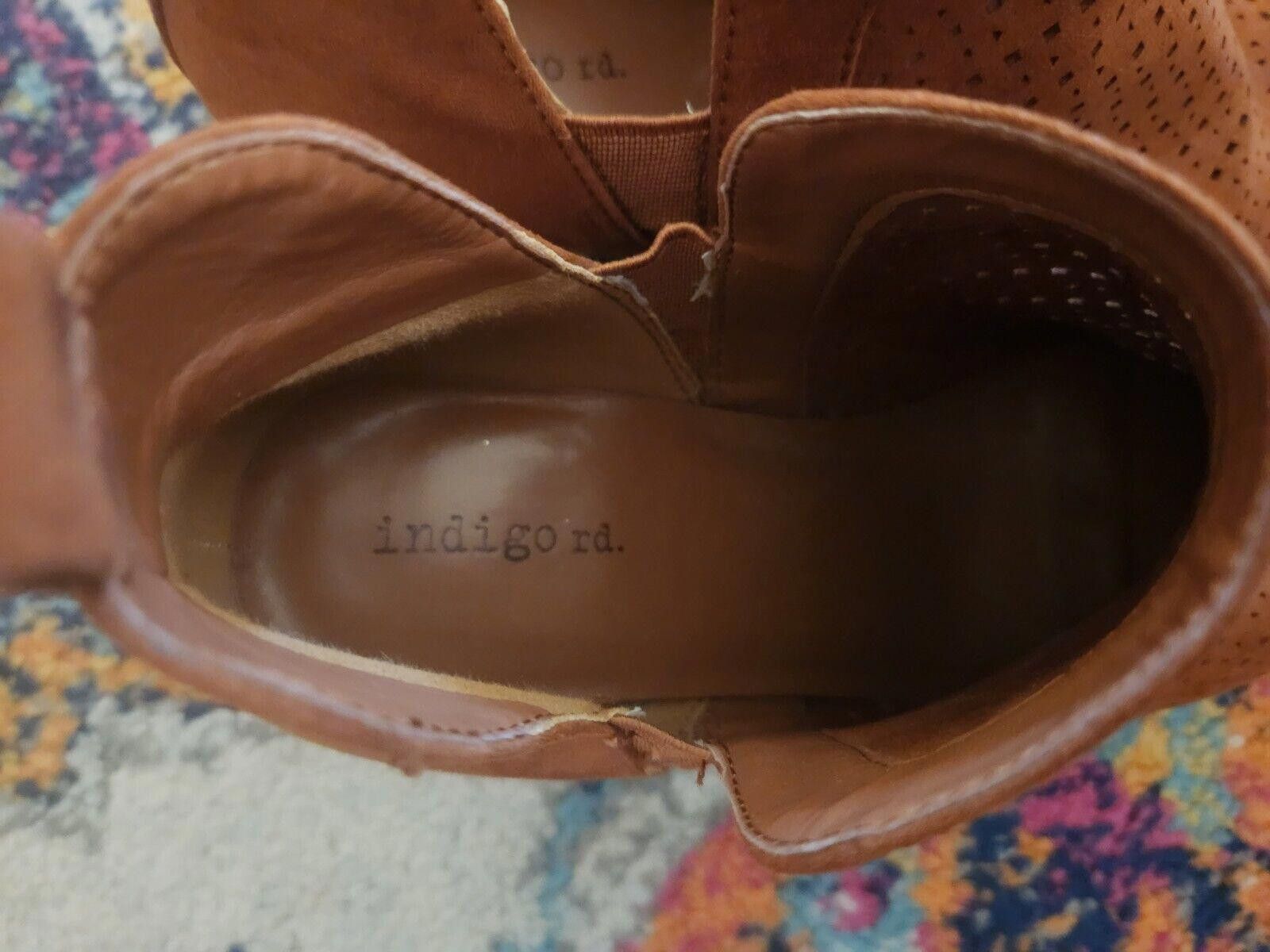 Designer Tan Indigo Rd Booties Size 9.5M Size US 9.5 / IT 39.5 - 2 Thumbnail