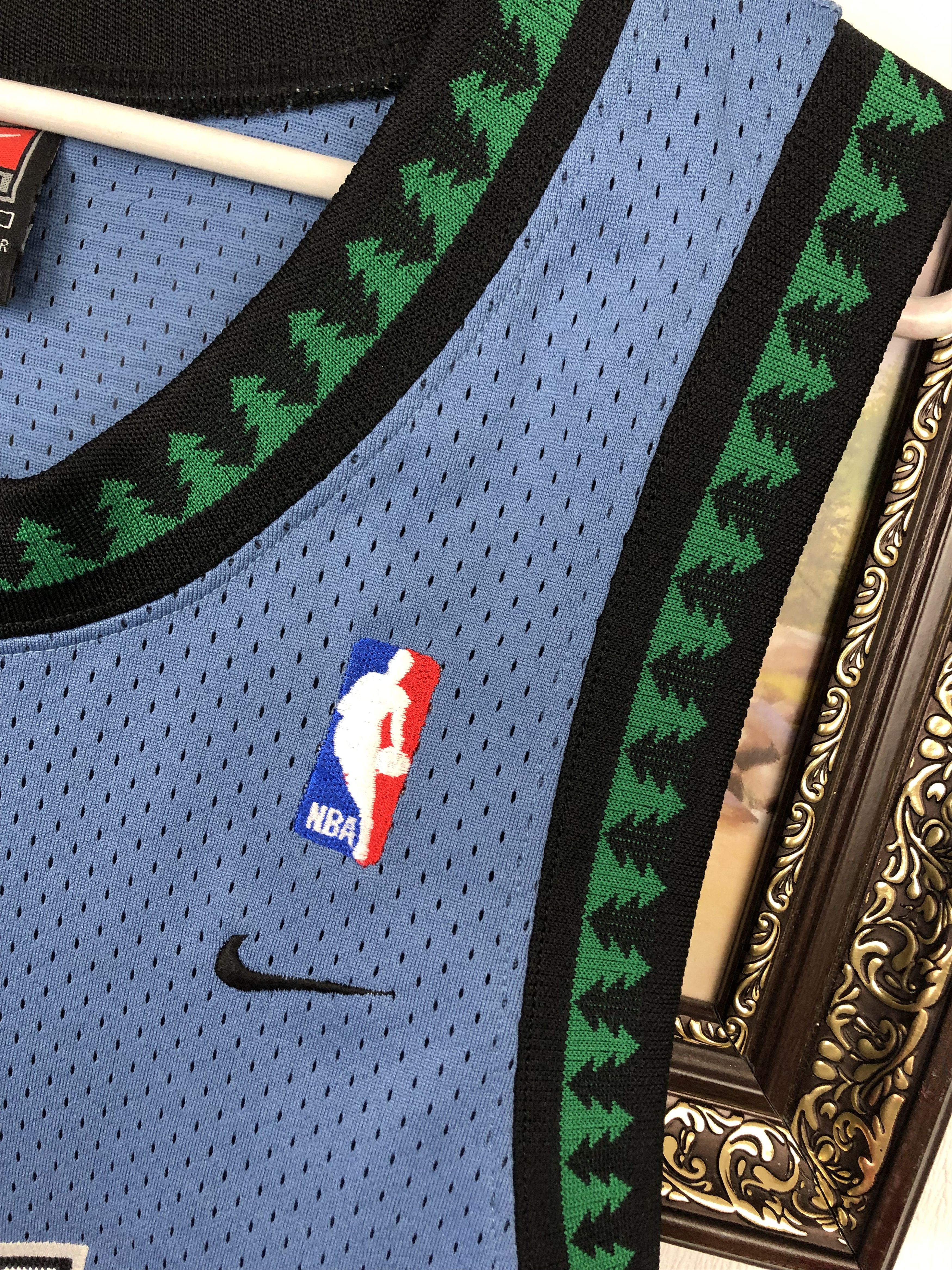 Nike Vintage Nike Minnesota Timberwolves Garnett #21 Nike NBA Size US XL / EU 56 / 4 - 3 Thumbnail