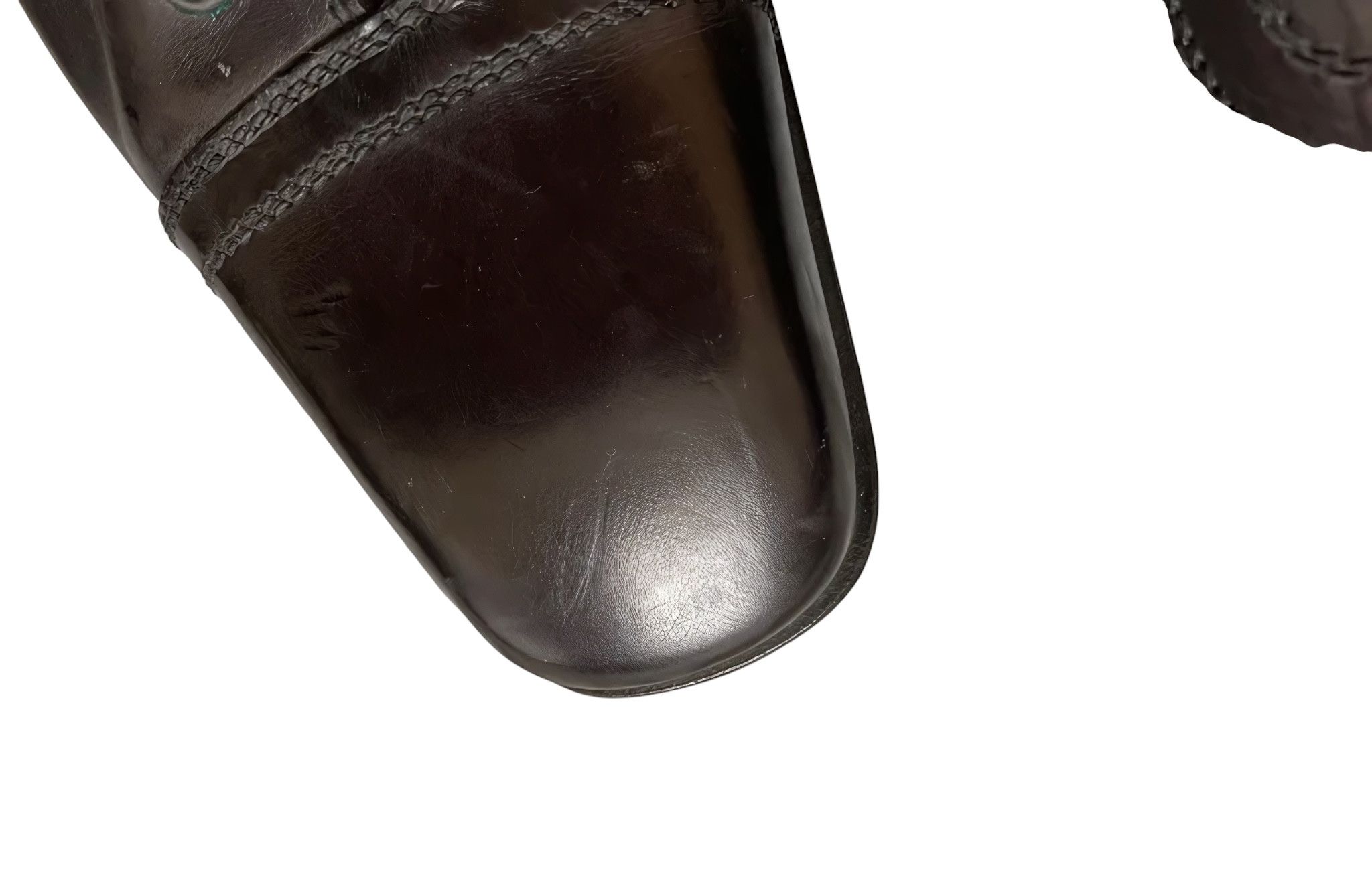 Yves Saint Laurent KNIGHT LEATHER BOOTS BY TOM FORD Size US 7.5 / EU 40-41 - 7 Thumbnail