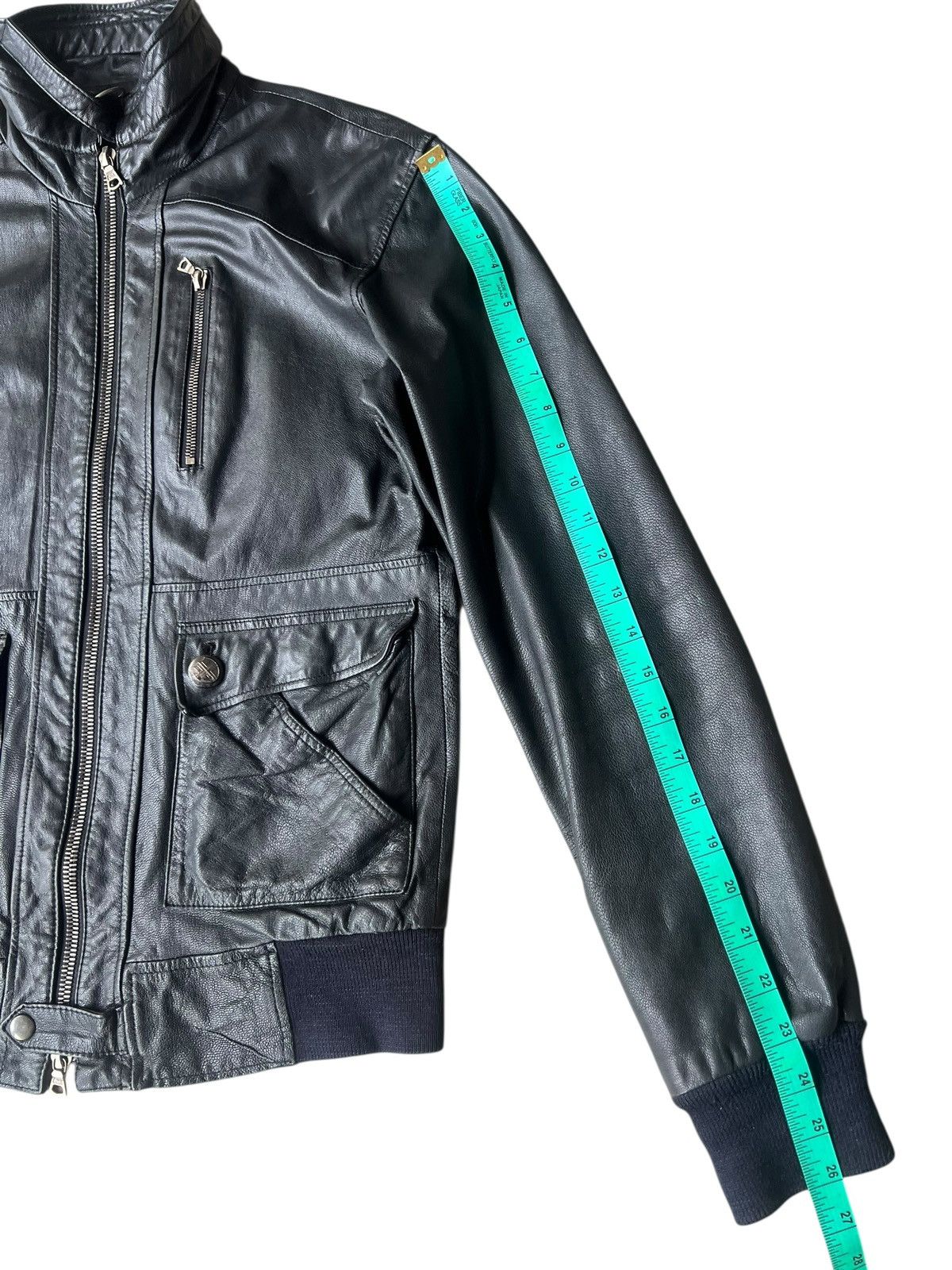 Schlussel Advantage Circle Japan Sheep Leather Blouson Jacket Size US M / EU 48-50 / 2 - 5 Thumbnail