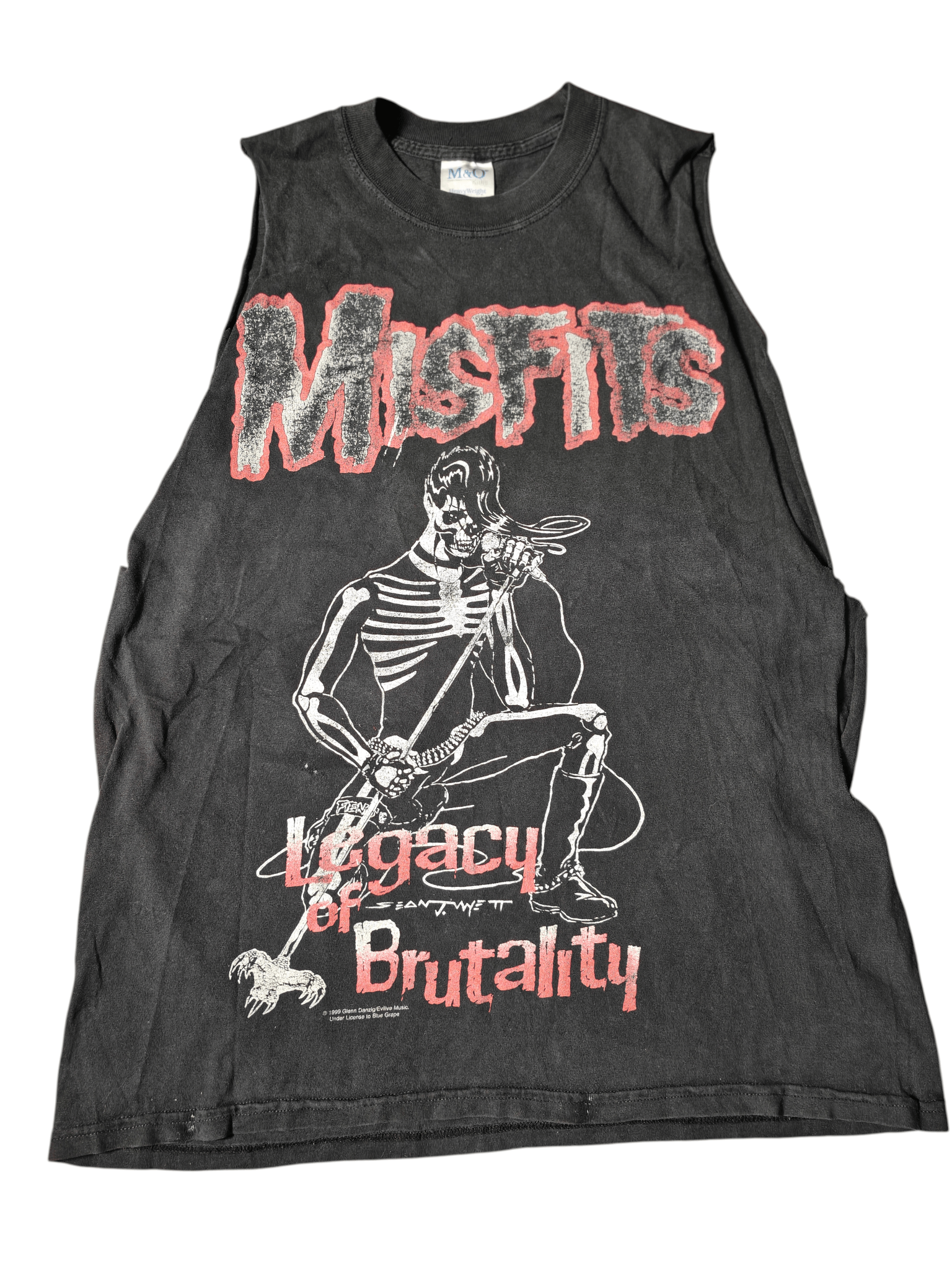 Misfits Vintage Misfits Legacy Of Brutality 1999 Tshirt Blue grape Size US L / EU 52-54 / 3 - 2 Thumbnail