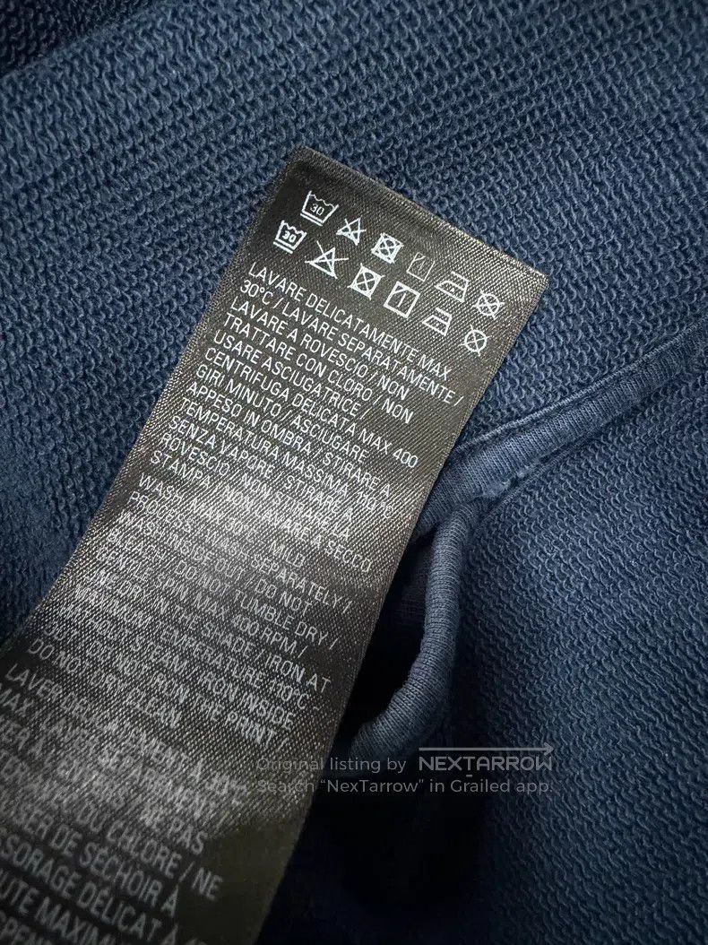 Balenciaga Balenciaga Distressed Hooded Sweatshirt with Masking Tape Size US S / EU 44-46 / 1 - 5 Thumbnail