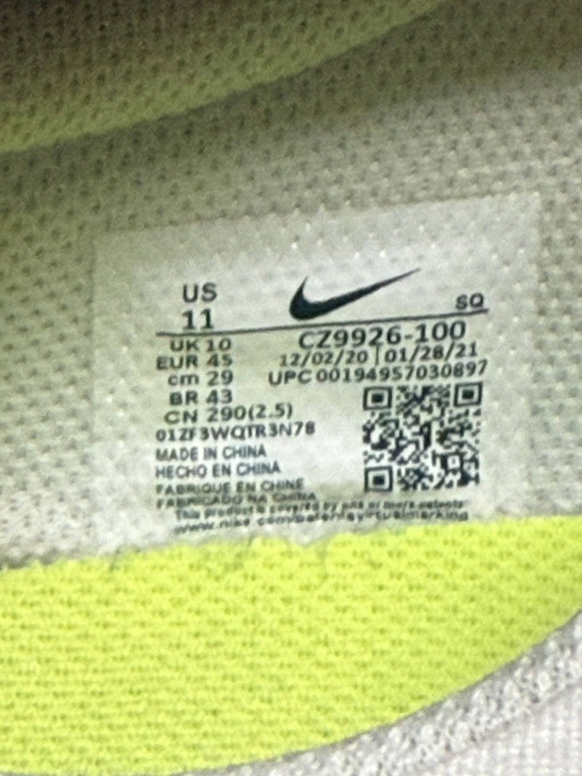 Nike Nike DBreak Type Cork Pagoda Shoes Size US 11 / EU 44 - 6 Thumbnail