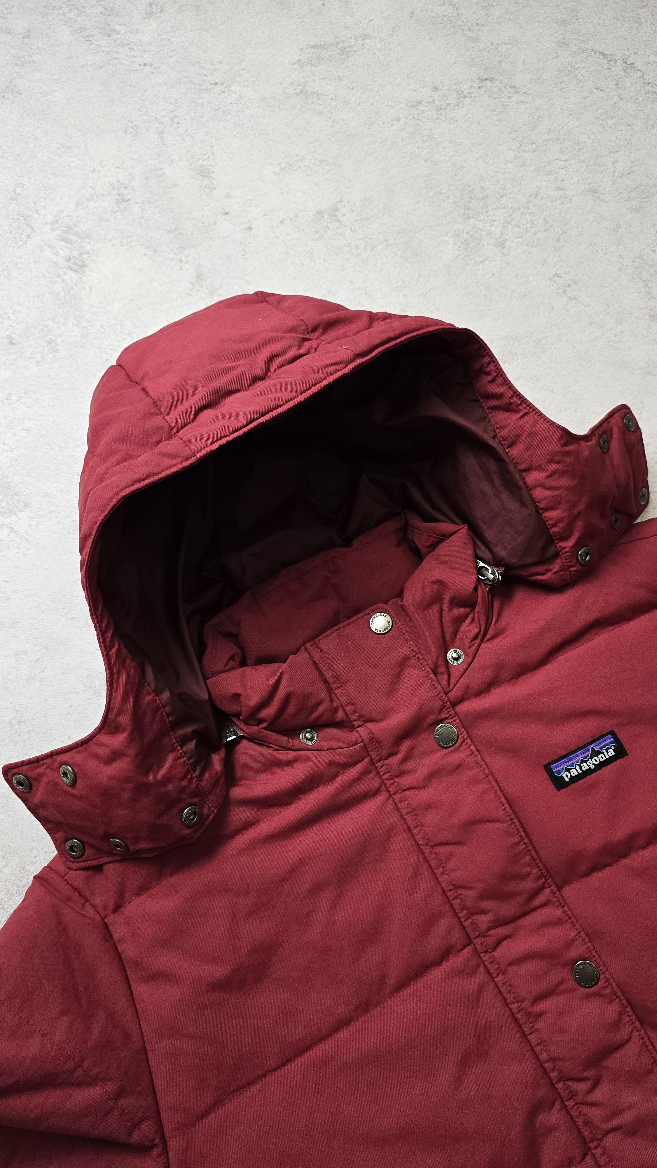 Patagonia Patagonia Hooded Down Puffer Jacket Cropped Winter Coat Size S / US 4 / IT 40 - 15 Thumbnail