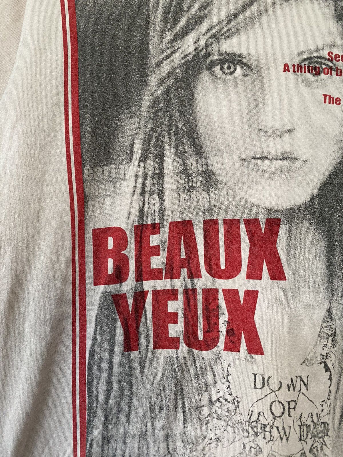 Hysteric Glamour 2000s Modish Style Japan France Poem tee Size US M / EU 48-50 / 2 - 7 Thumbnail