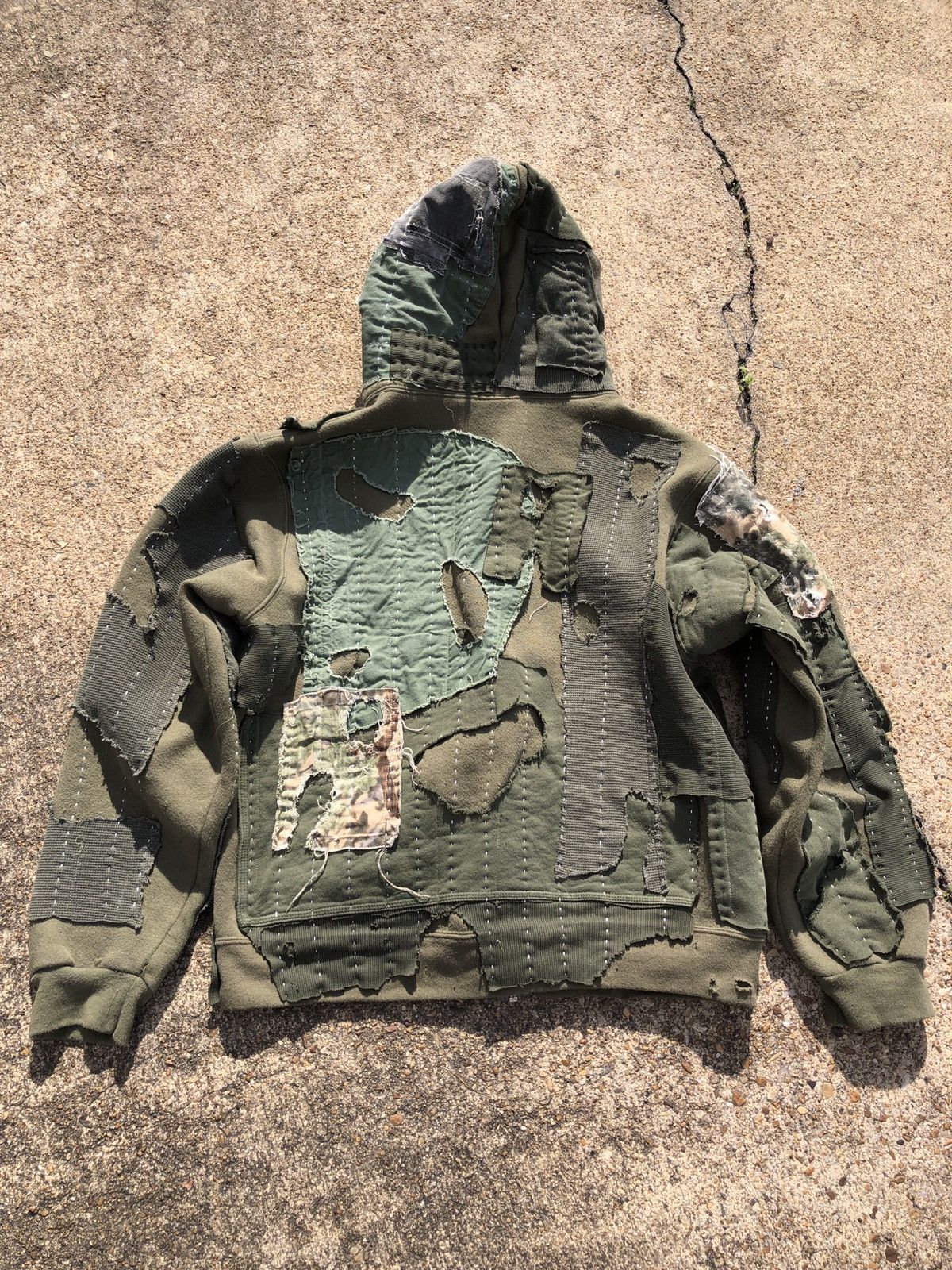 Carhartt Reworked Boro Zip Jacket Size US M / EU 48-50 / 2 - 2 Thumbnail