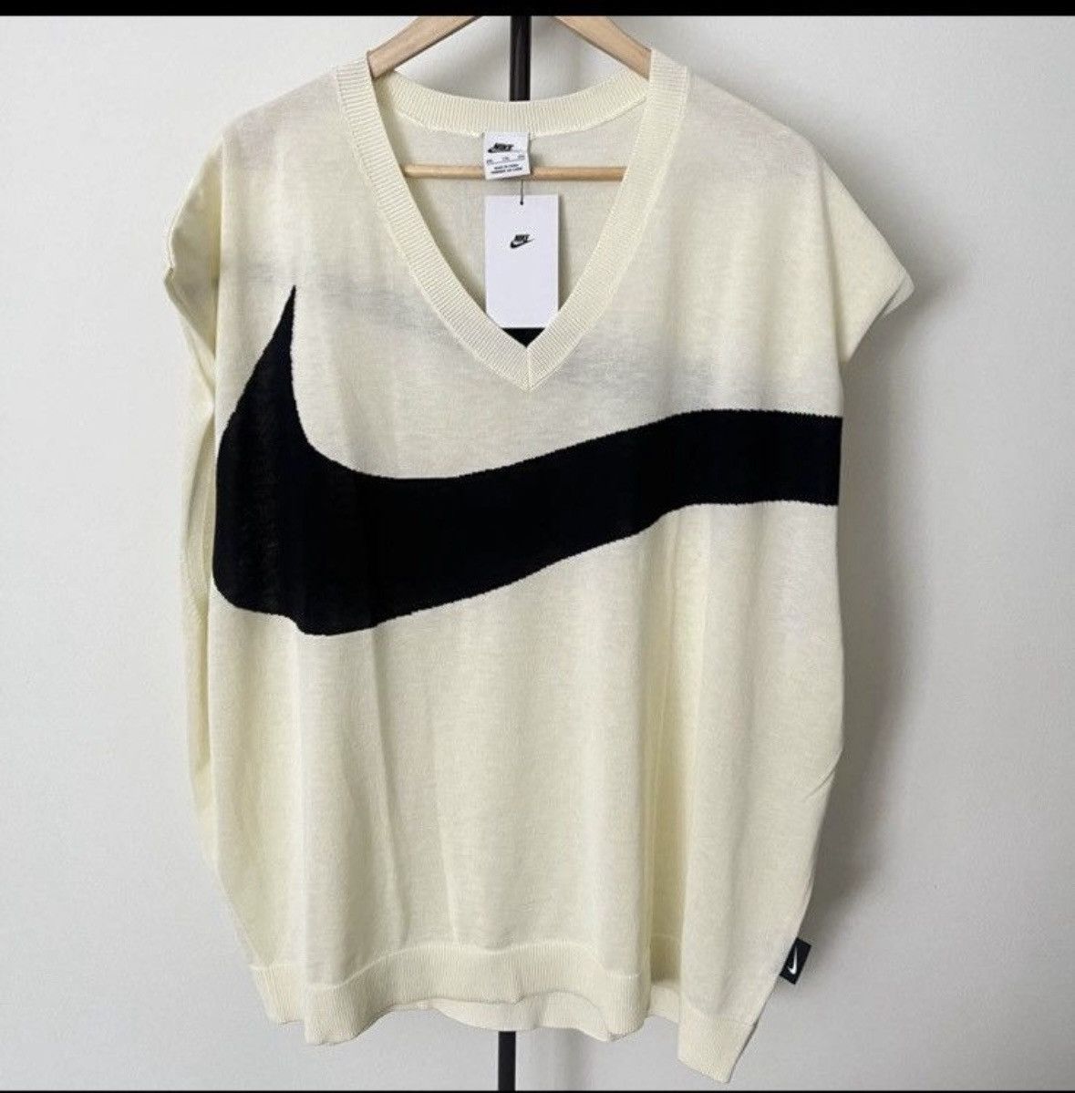 Nike × Vintage Vintage Nike vest big swoosh size s/M rare big logo Y2K Size M / US 6-8 / IT 42-44 - 5 Thumbnail