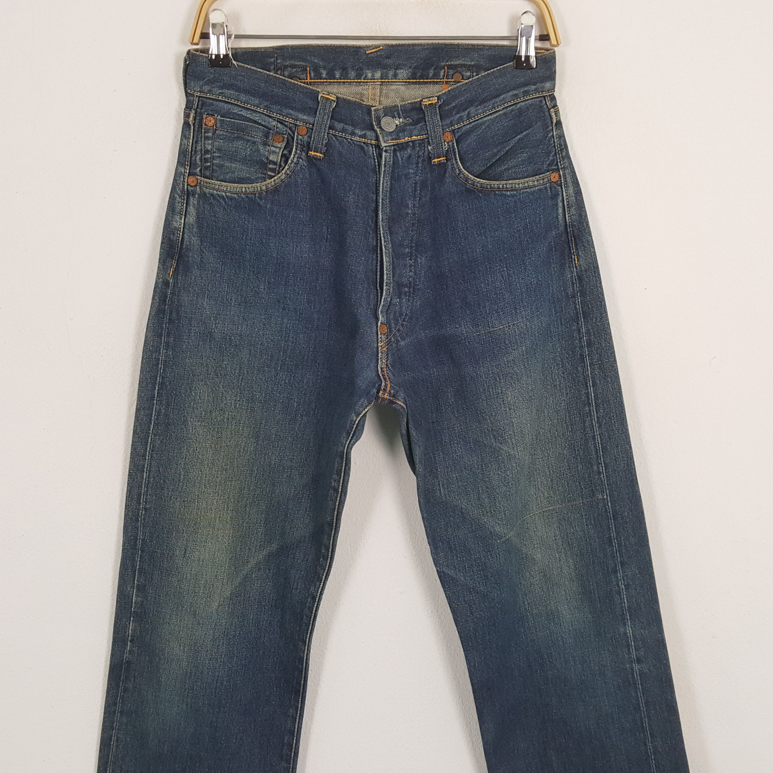 Evisu × Japanese Brand × Vintage Vintage EVISU Japanese Brand Daicock Custom Style Jeans Size US 28 / EU 44 - 5 Thumbnail