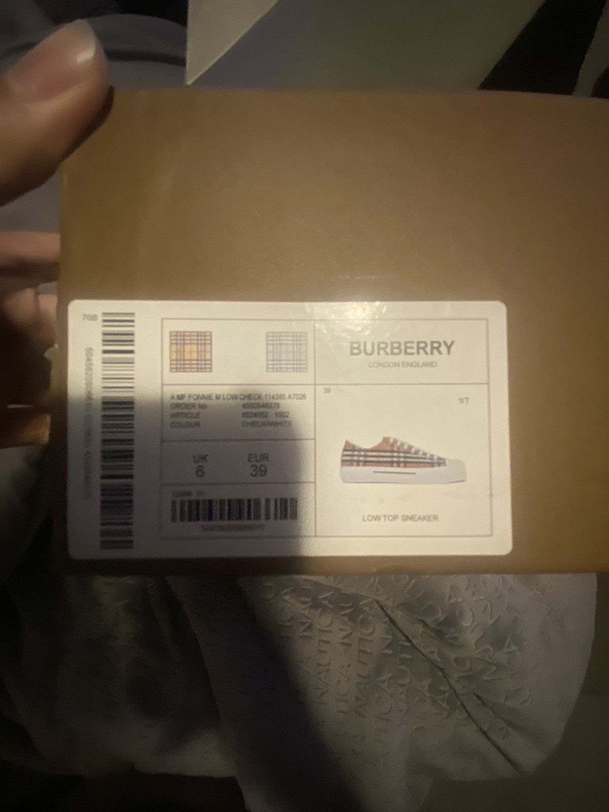 Burberry × Vintage Womans burberry Size US 9 / IT 39 - 1 Thumbnail