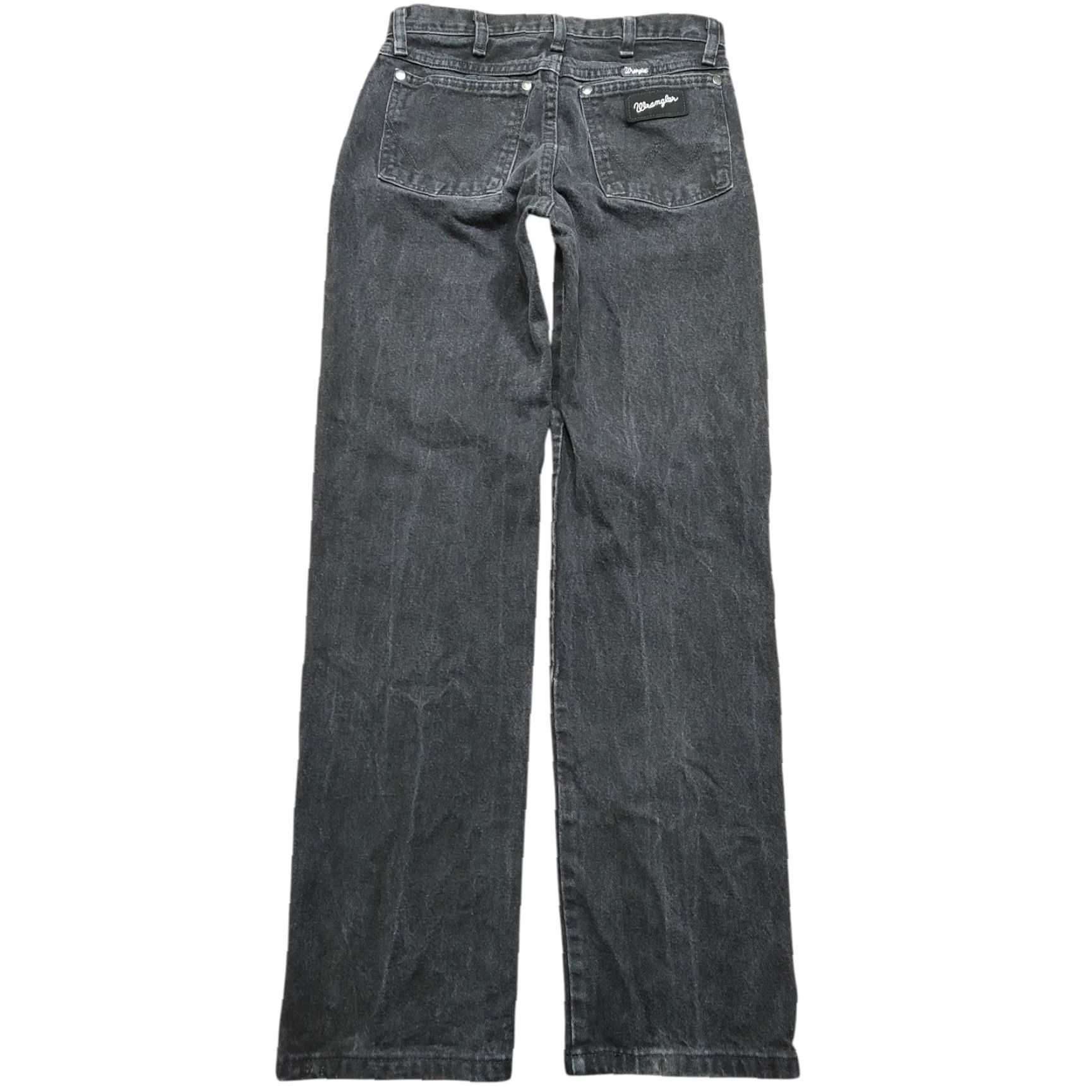 Wrangler VINTAGE Wrangler Silver Edition Jeans Mens 28X31 Black Cowboy Cut Regular Fit Denim Cotton 5-Pocket USA Cowboy Shirt? Size US 28 / EU 44 - 2 Thumbnail