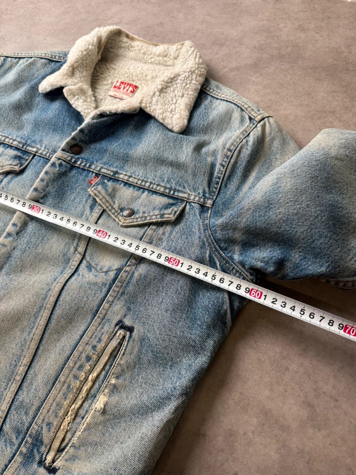 Levi's Veste Jean Levi's Type III trucker 71608 Made In USA 80s L Size US L / EU 52-54 / 3 - 11 Thumbnail