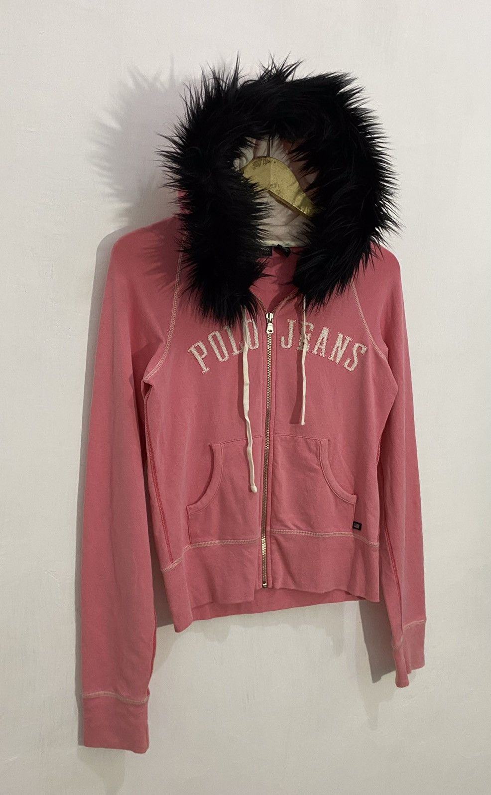 Polo Ralph Lauren Polo Ralph Lauren Fur Zipper Hoodie LGB Style Size US S / EU 44-46 / 1 - 3 Thumbnail