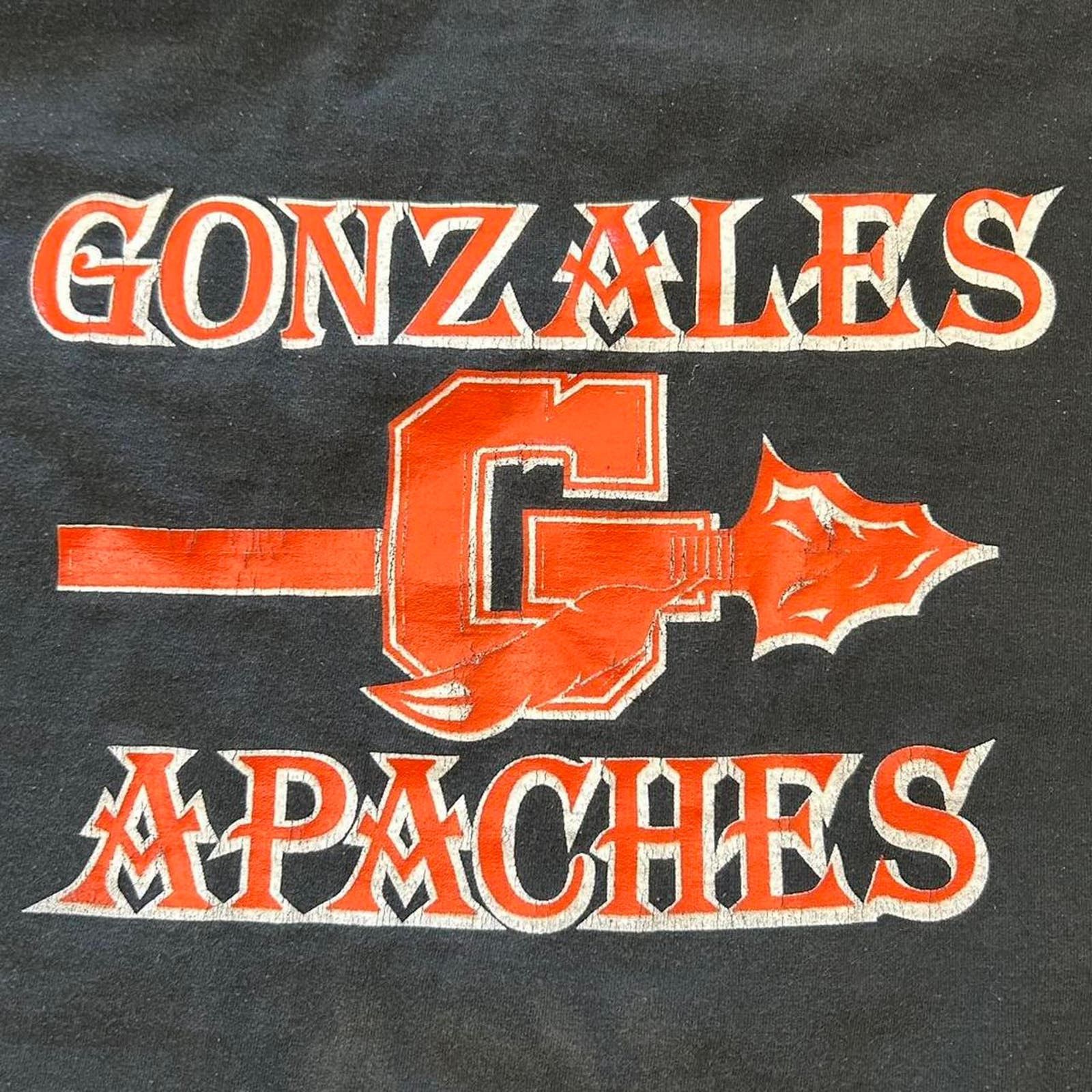 Jerzees × Vintage Vintage Apaches Jerzees Graphic Tee Size US XXL / EU 58 / 5 - 2 Thumbnail