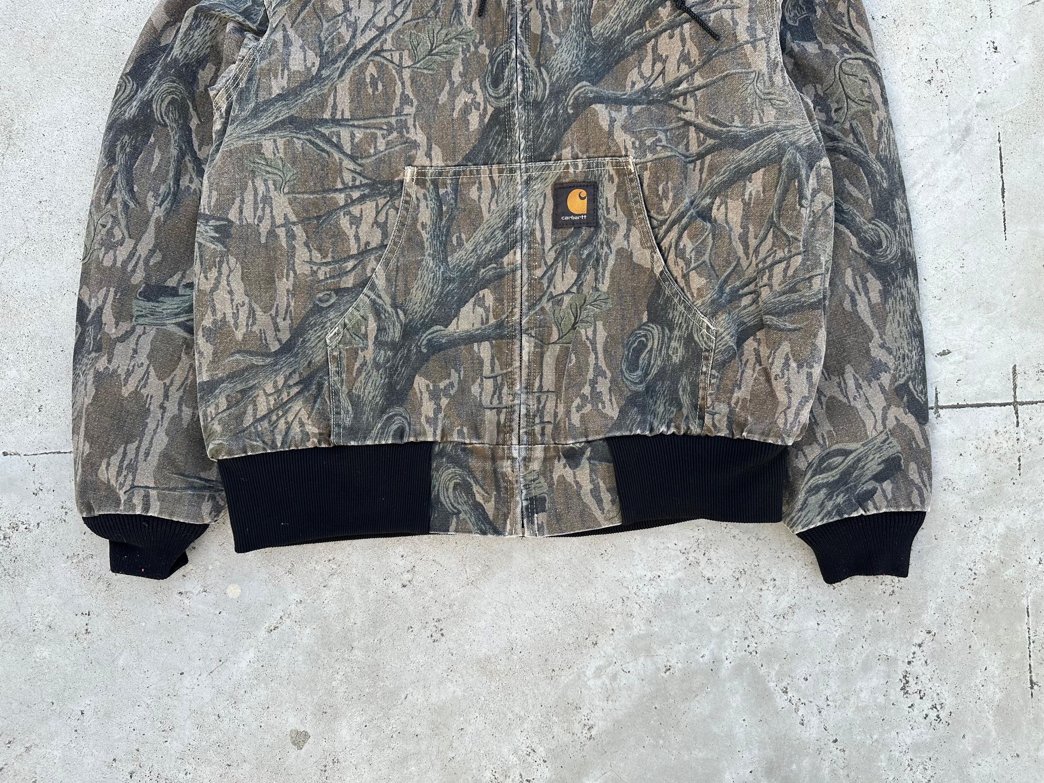 Carhartt 1992 CARHARTT REALTREE CAMO MOSSY OAK JR245 Active Jacket Size US L / EU 52-54 / 3 - 4 Thumbnail