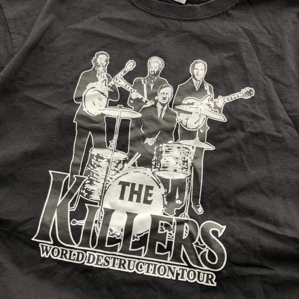 Band Tees × Vintage Vintage The Killers World Destruction Tour Band t shirt Size US M / EU 48-50 / 2 - 2 Thumbnail