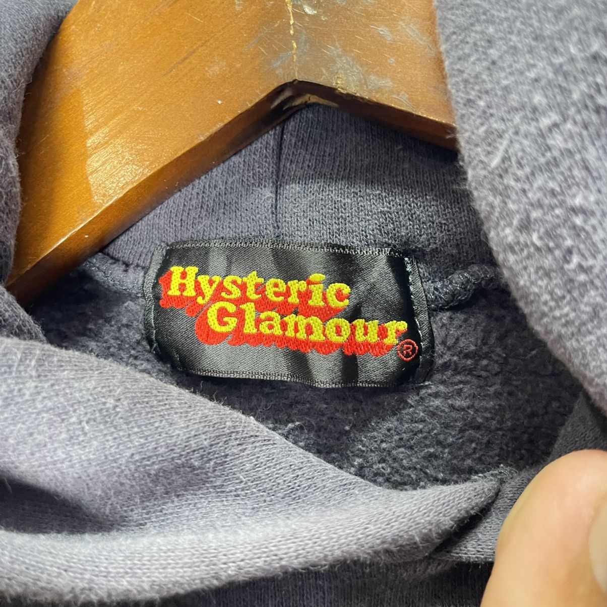 Hysteric Glamour Vintage Hysteric Glamour Racing Logo Hoodie Japan Size US S / EU 44-46 / 1 - 9 Thumbnail