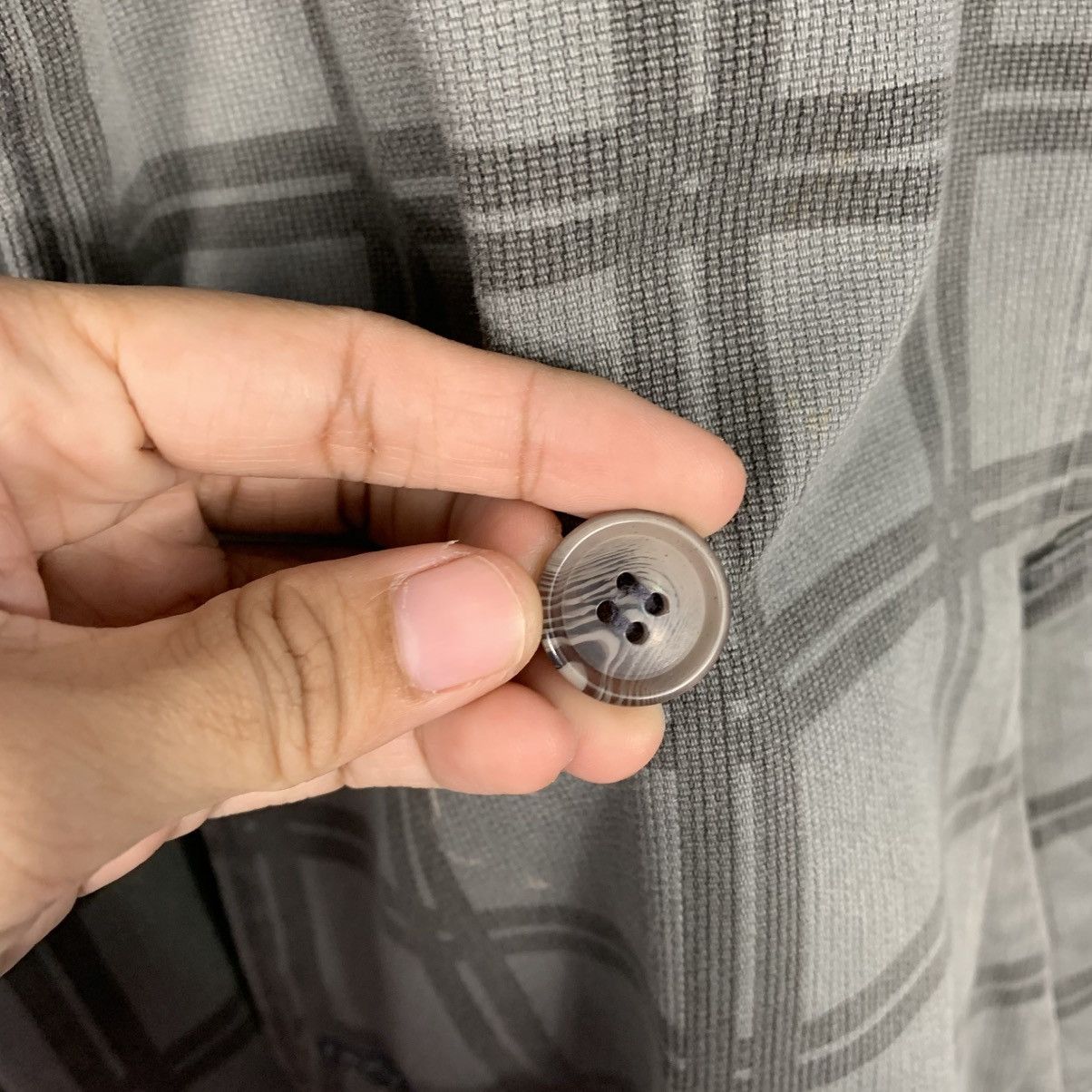 Japanese Brand Japanese Brand Checkered Double Breasted Jacket Size US L / EU 52-54 / 3 - 14 Thumbnail