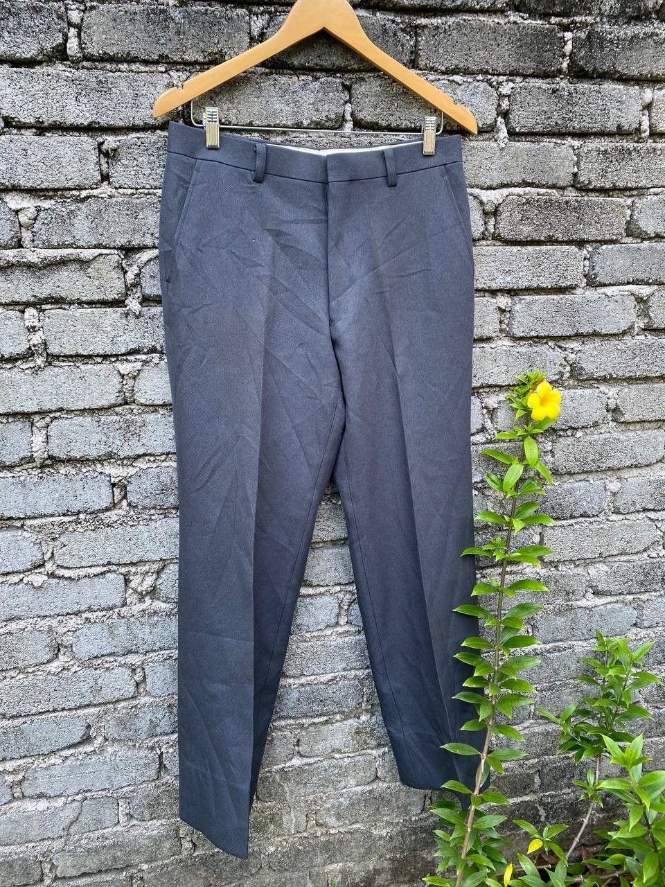Vintage Vintage Wool Trouser Pants Size US 31 - 3 Thumbnail