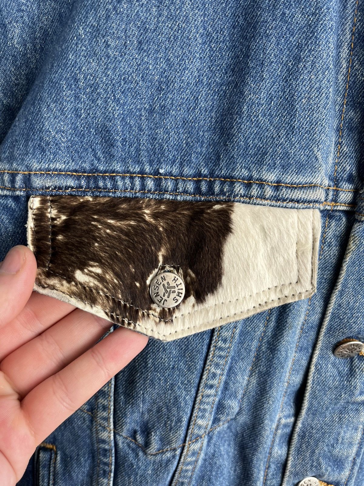 Vintage jensen smith cowboy 🤠 denim jacket vintage 90s made USA Size US M / EU 48-50 / 2 - 6 Thumbnail