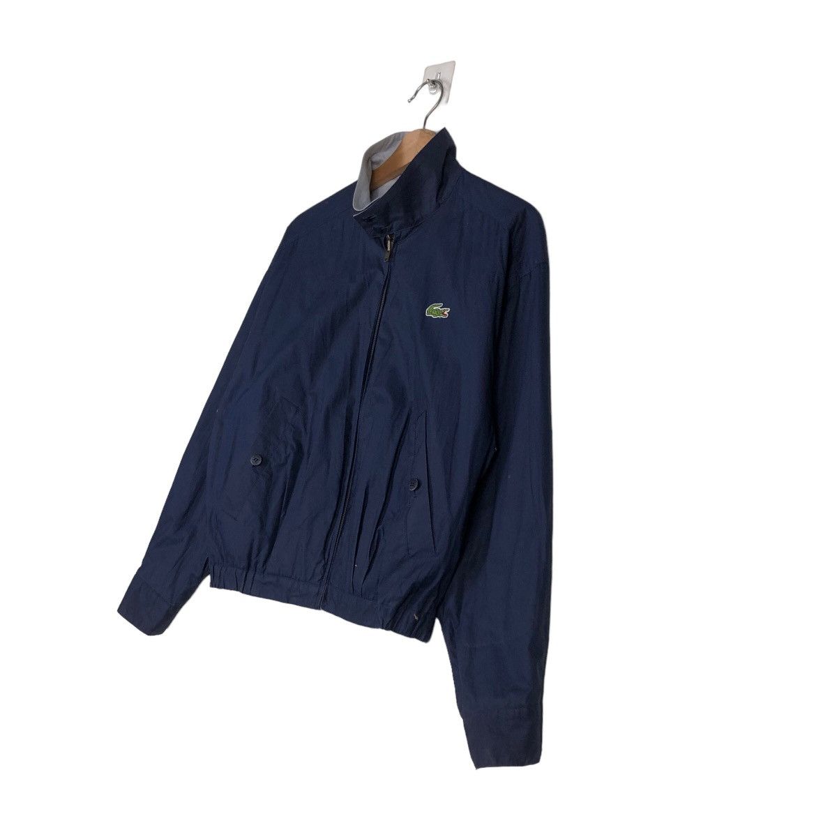 Japanese Brand 🔥Vintage Reversible Bomber Jacket Chemise Lacoste Big Logo Size US M / EU 48-50 / 2 - 2 Thumbnail