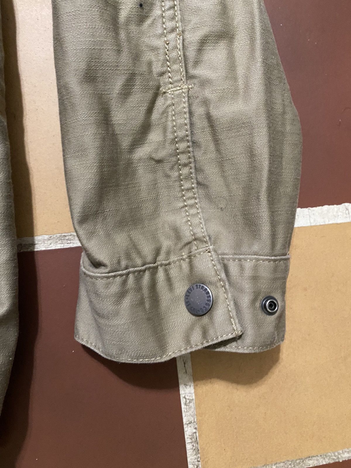 Levi's × Levi's Vintage Clothing × Vintage Vintage Levi’s Khaki Workwear Jacket XXL Size US XXL / EU 58 / 5 - 3 Thumbnail