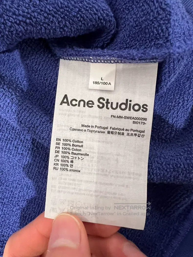 Acne Studios Acne Studios Sweatshirt Size US L / EU 52-54 / 3 - 4 Thumbnail