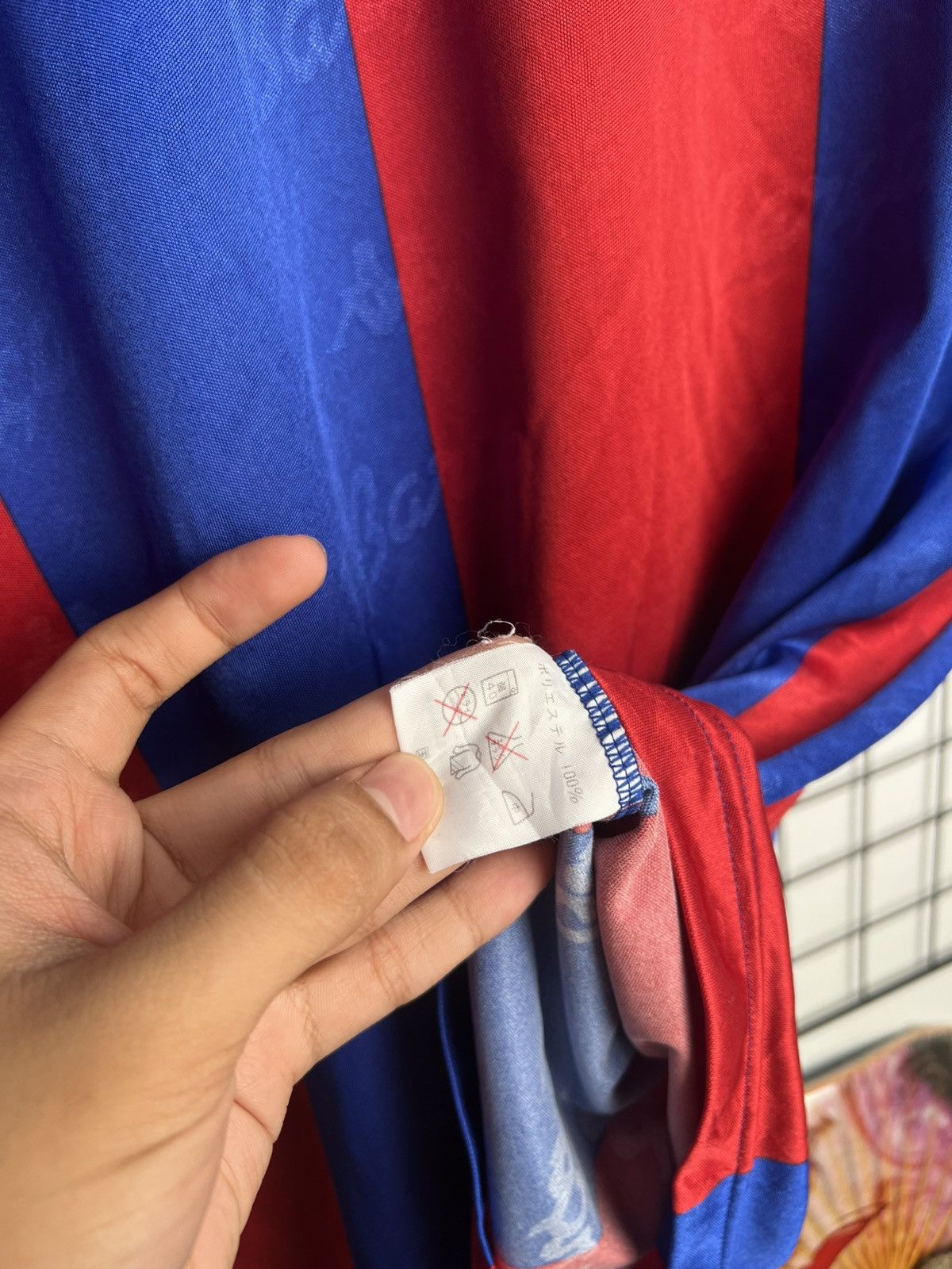 Kappa Vintage 1992/1995 Kappa Bercelona Monogram Jersey Size US L / EU 52-54 / 3 - 7 Thumbnail