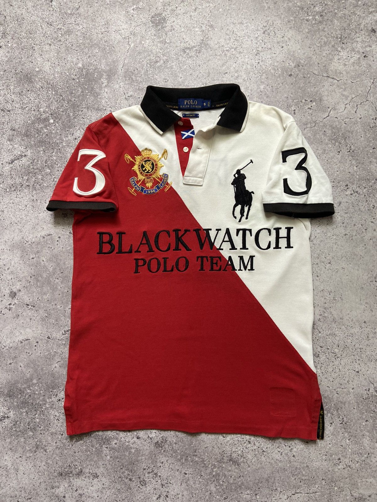 Polo Ralph Lauren Polo Ralph Lauren Blackwatch Polo Shirt Red Tee Size US S / EU 44-46 / 1 - 1 Thumbnail