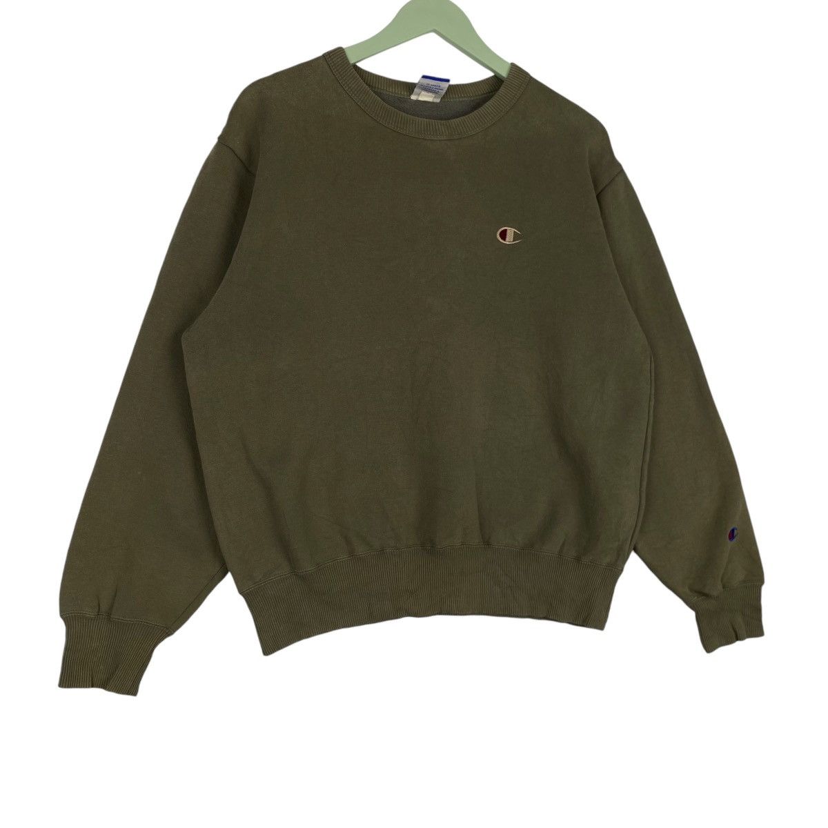 Champion × Vintage Vintage Champion Embroidered Logo Crewneck Sweatshirt Size US M / EU 48-50 / 2 - 3 Thumbnail