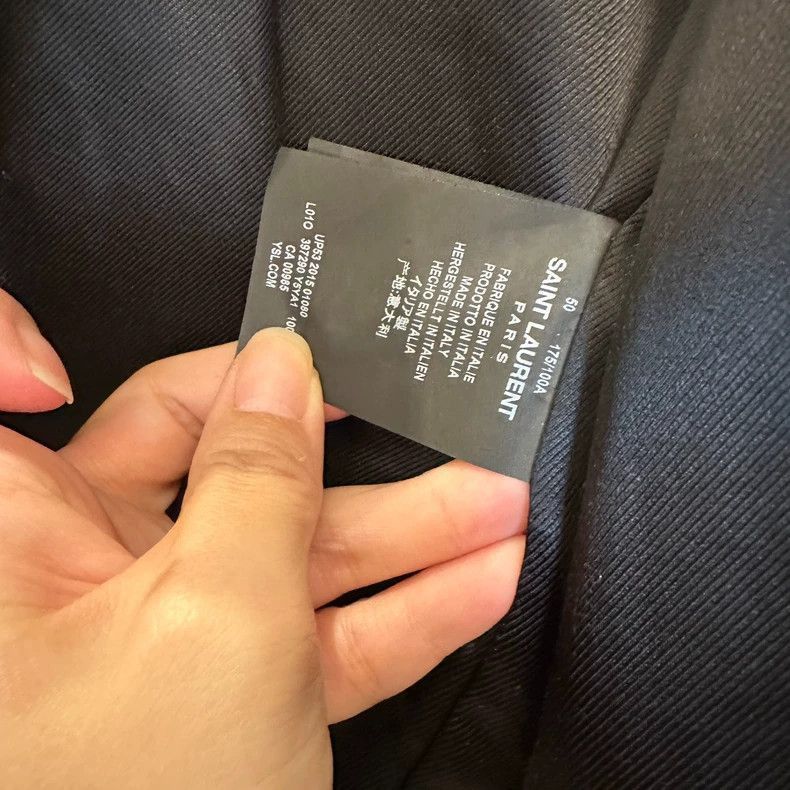 Saint Laurent Paris Saint Laurent Paris Motorcycle leather jacket-2506 Size US M / EU 48-50 / 2 - 3 Thumbnail