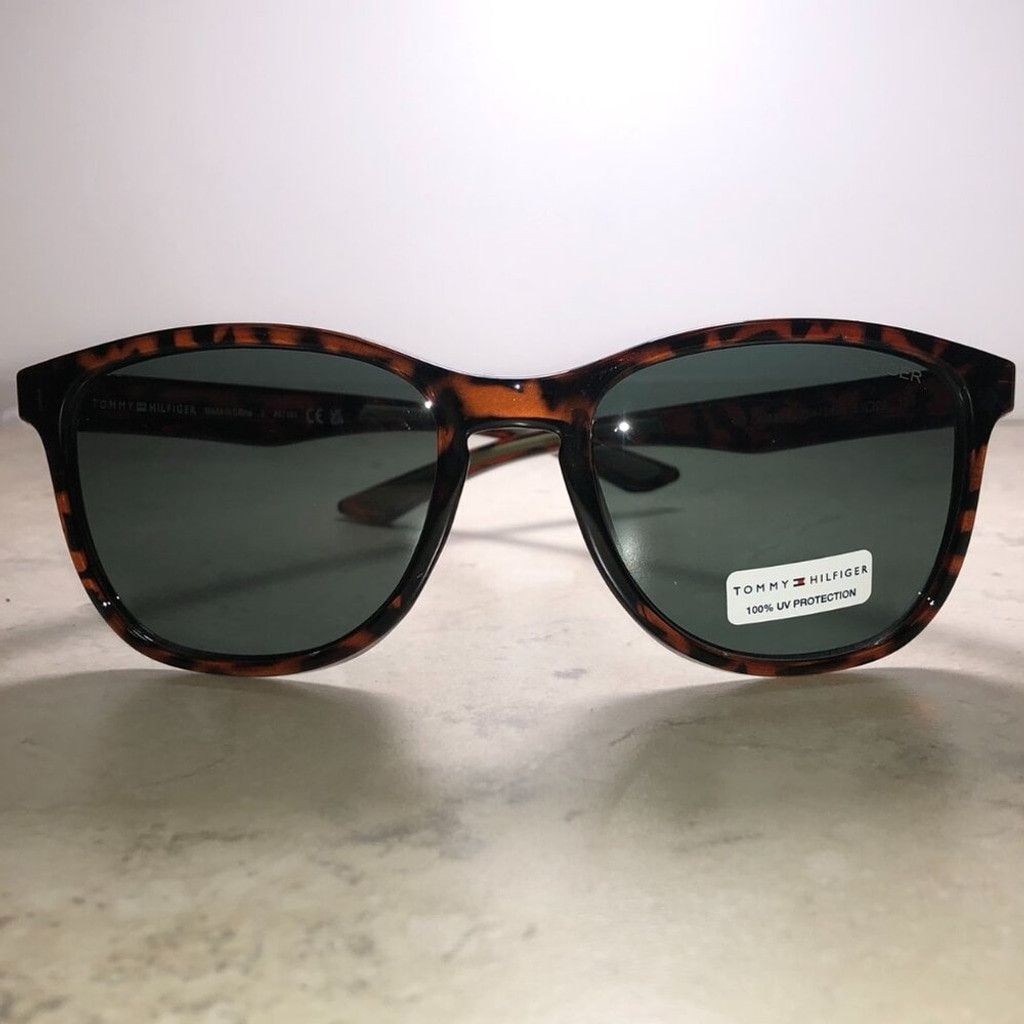 Tommy Hilfiger Tommy Hilfiger Classic Tortoiseshell Sunglasses Size ONE SIZE - 2 Thumbnail