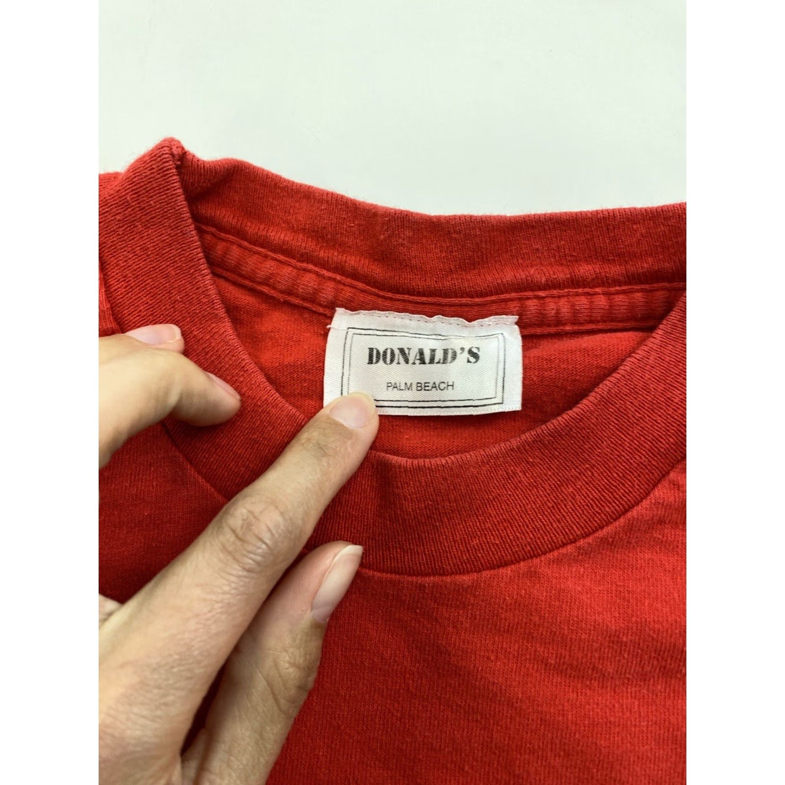Vintage VINTAGE Donalds Palm Beach T-Shirt Men’s Medium Red Single Stitch Sail Boats Shirt Mens Size US M / EU 48-50 / 2 - 4 Thumbnail