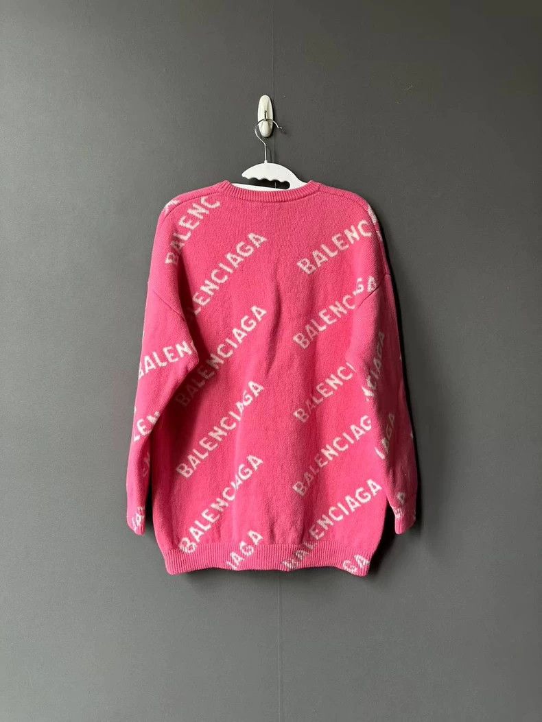 Balenciaga Balenciaga Pink bullet screen sweater Size US XS / EU 42 / 0 - 2 Thumbnail