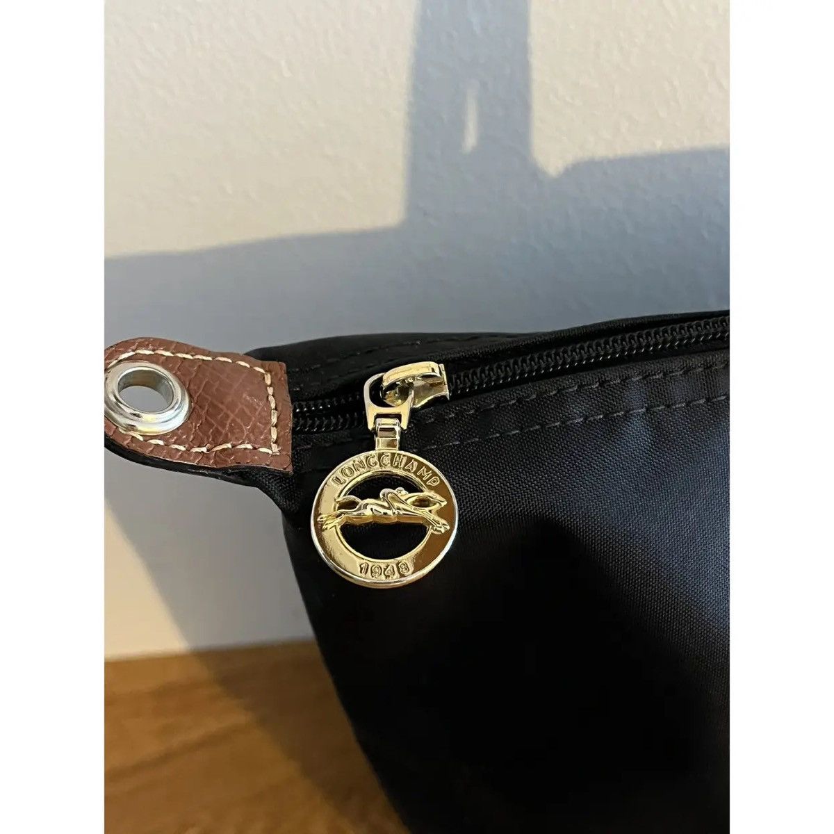 Longchamp Longchamp Pliage Handbag Leather Size ONE SIZE - 3 Thumbnail