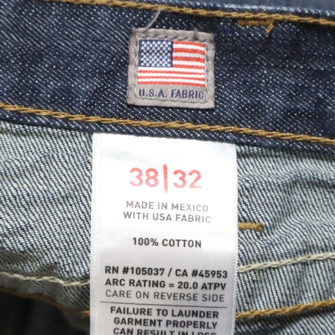 Ariat Ariat M4 FR Low Rise Boot Cotton Denim Jeans Pants Blue Men's 38 Shirts Jeans Pants Blue Mens Regular Fit 38 Denim 90s? Size US 38 / EU 54 - 5 Thumbnail