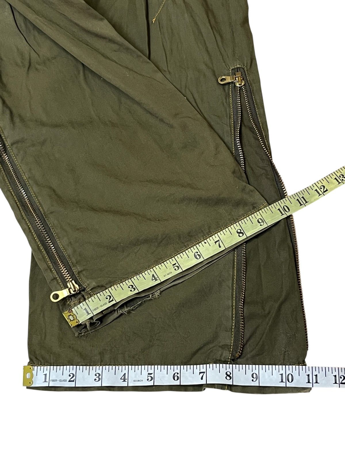 Japanese Brand Japanese CRYSTAL BUSH bondage military style cargo pant Size US 33 - 19 Thumbnail