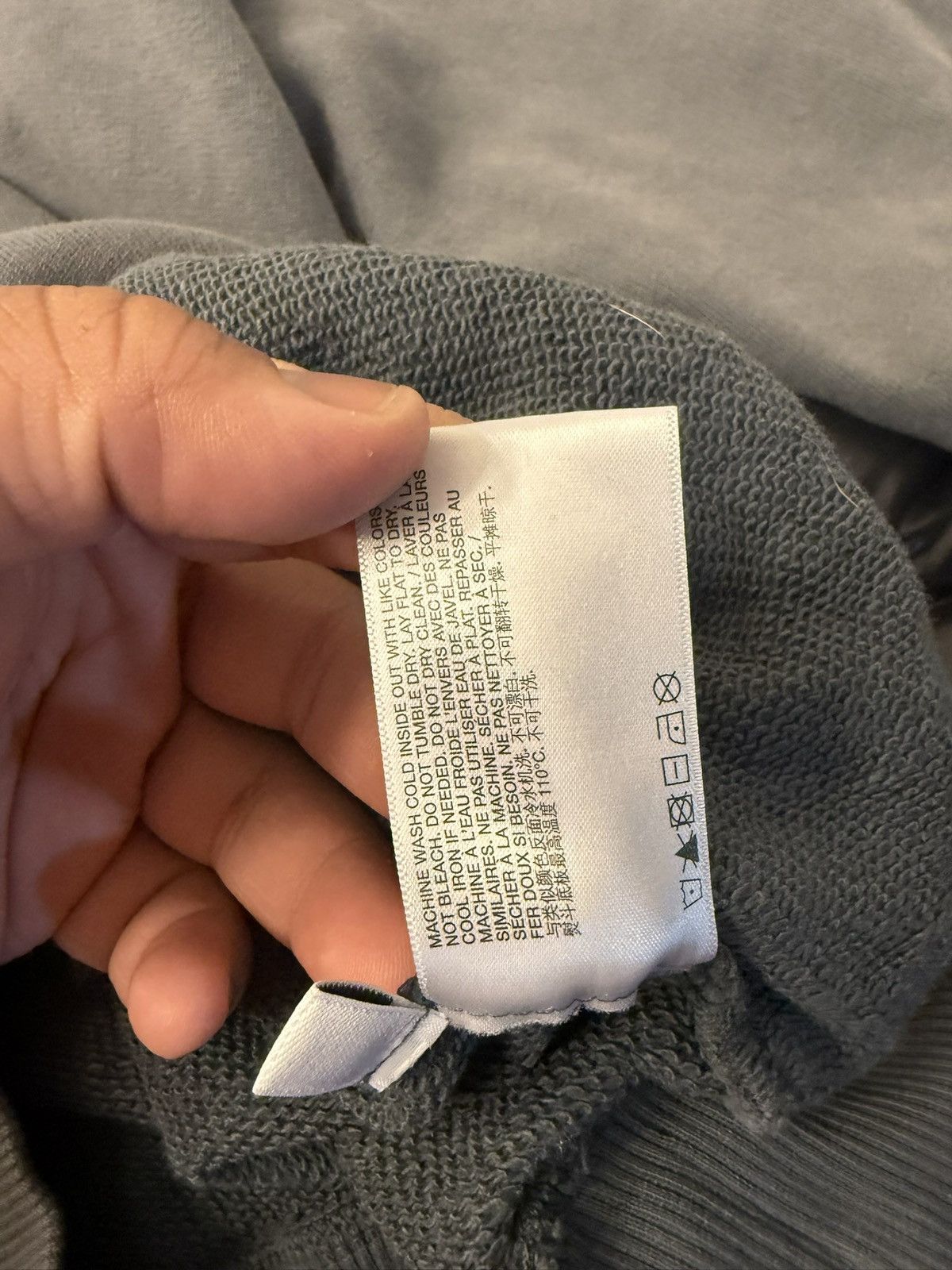 Helmut Lang Helmut Lang Lazer Studio Hoodie Size Medium Grey Size US M / EU 48-50 / 2 - 9 Thumbnail