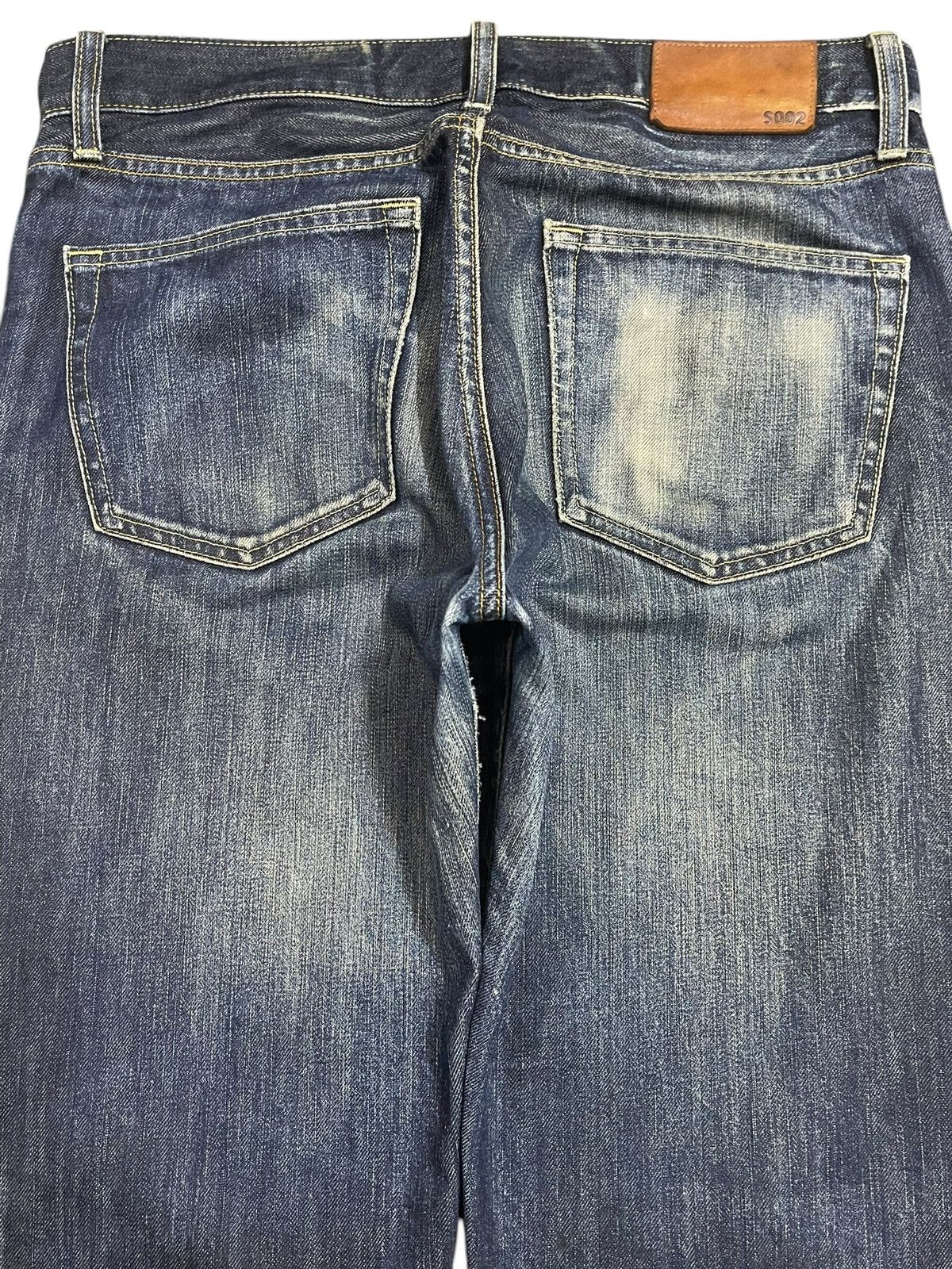 Uniqlo Vintage Japanese Uniqlo Blue Faded Wash Style Loose Jeans Size US 34 / EU 50 - 5 Thumbnail
