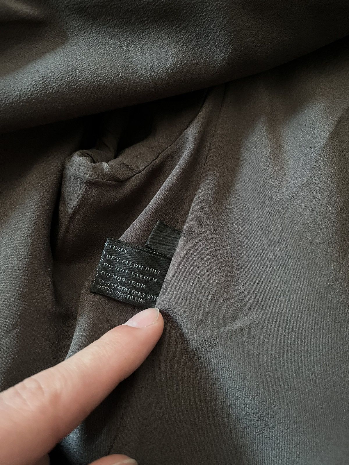 Prada Prada Vintage women wool coat nylon grey 90s Size M / US 6-8 / IT 42-44 - 13 Thumbnail