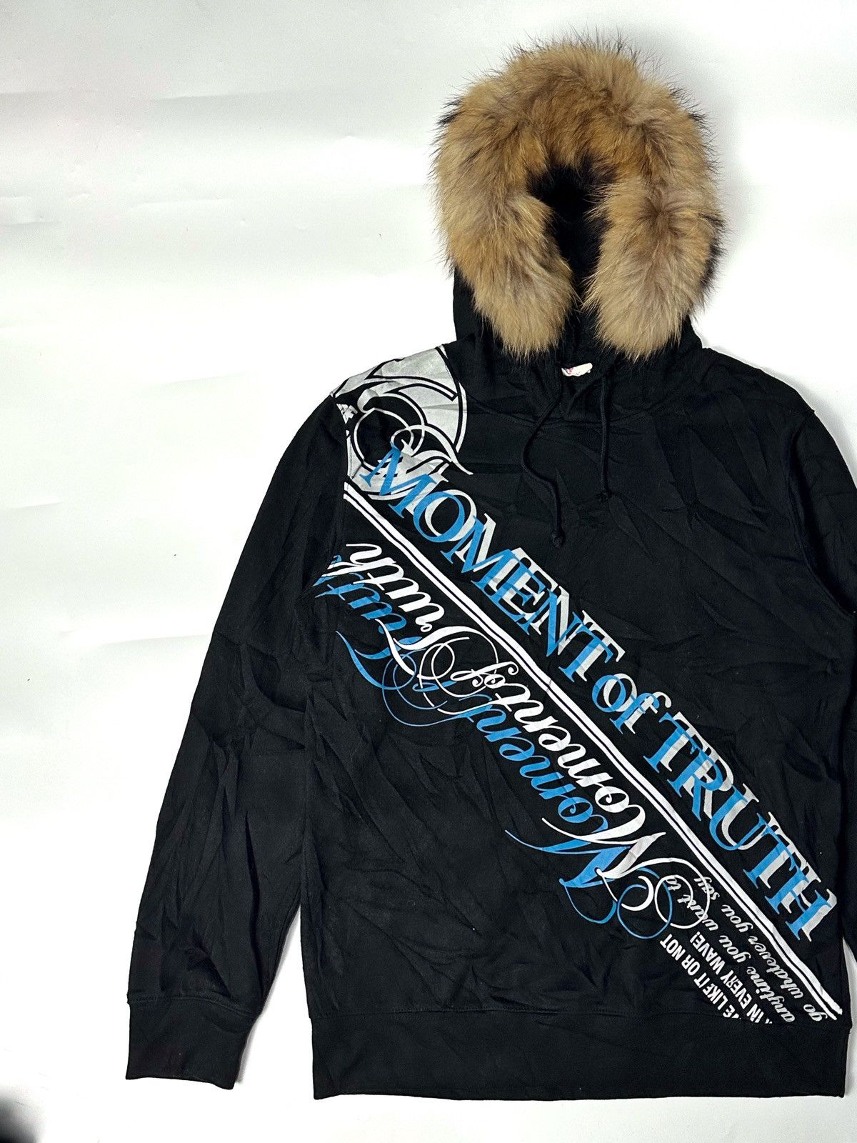 14th Addiction × If Six Was Nine × Le Grande Bleu (L.G.B.) Fur Hoodie Poem DopeH Ifsix lgb styled Size US L / EU 52-54 / 3 - 2 Thumbnail