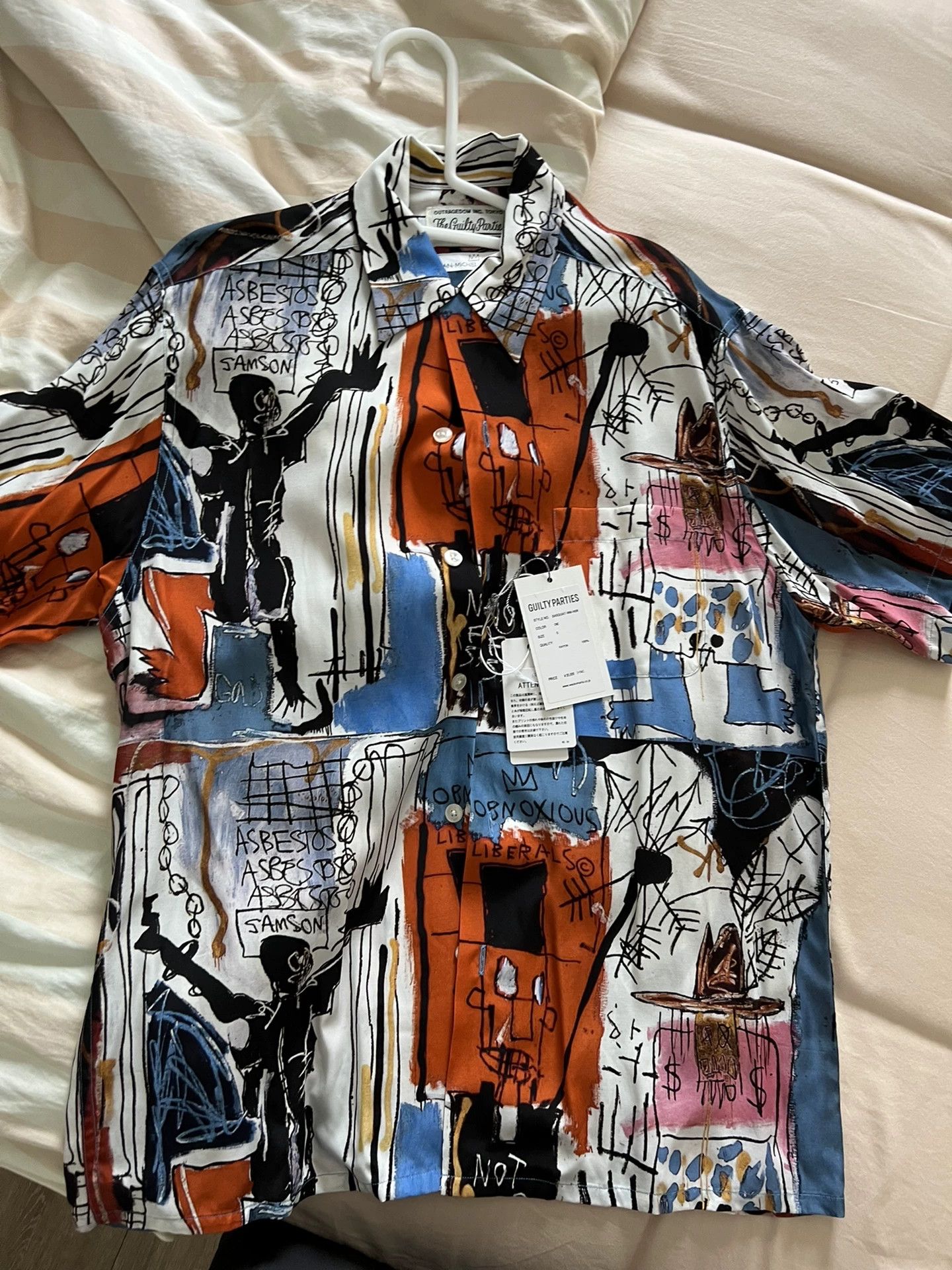 Wacko Maria Wacko Maria Basquiat 21SS Short-Sleeve Shirt Size US S / EU 44-46 / 1 - 1 Preview
