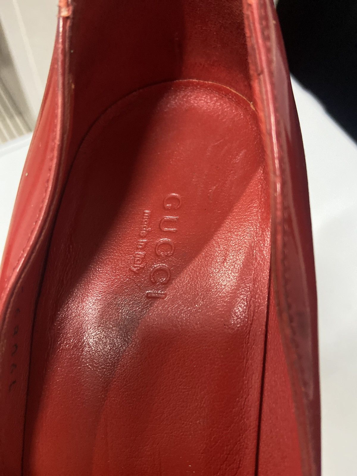 Gucci AUTHENTIC GUCCI HEELS REDCHERRY Size US 8 / IT 38 - 6 Thumbnail