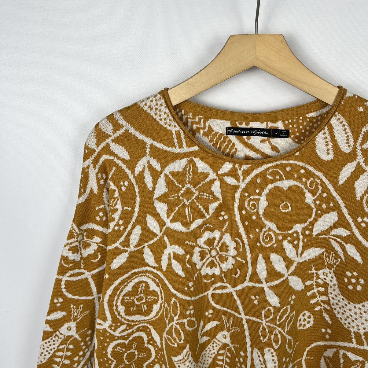 Gudrun Sjoden Ladies Gudrun Sjoden Pattern Sweater Size M / US 6-8 / IT 42-44 - 7 Thumbnail