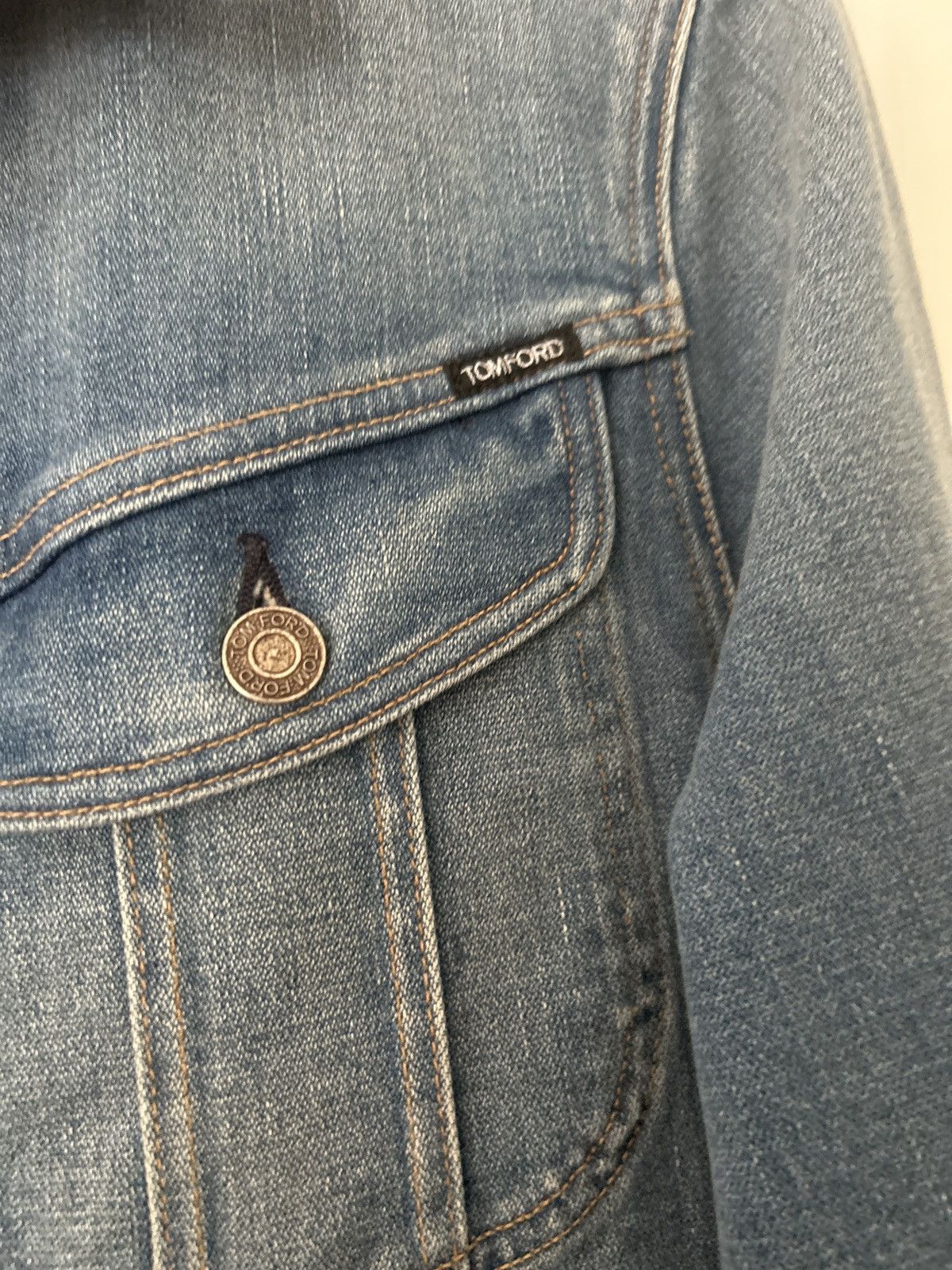 Tom Ford Tom Ford Denim Jacket Size US M / EU 48-50 / 2 - 7 Thumbnail