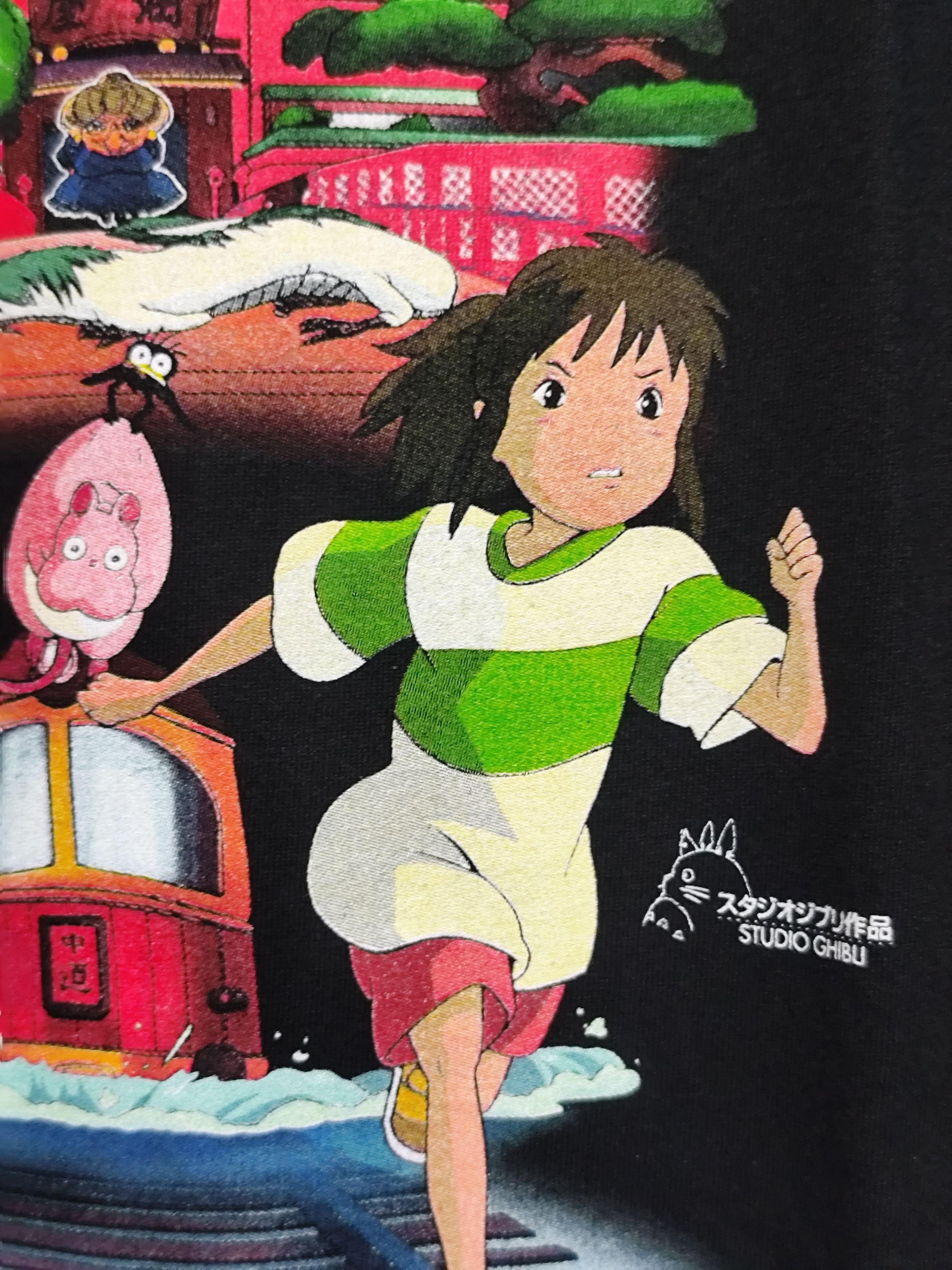 Japanese Brand 💥Studio Ghibli Films - Spirited Away Modern Tee Size US XL / EU 56 / 4 - 5 Thumbnail