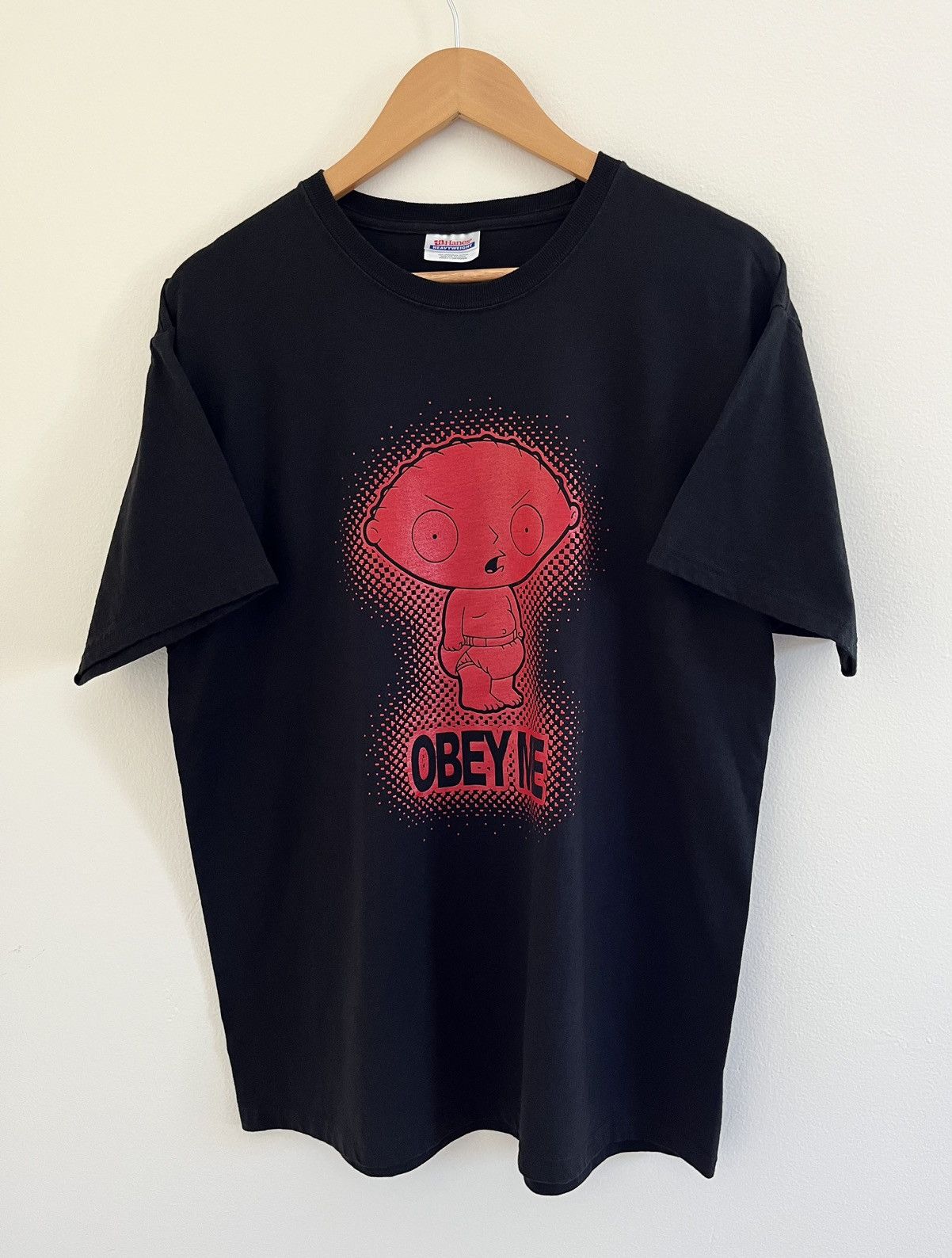 Vintage Vintage 00’s Family Guy “Stewie Griffin” Obey Me T-Shirt Size US L / EU 52-54 / 3 - 1 Thumbnail
