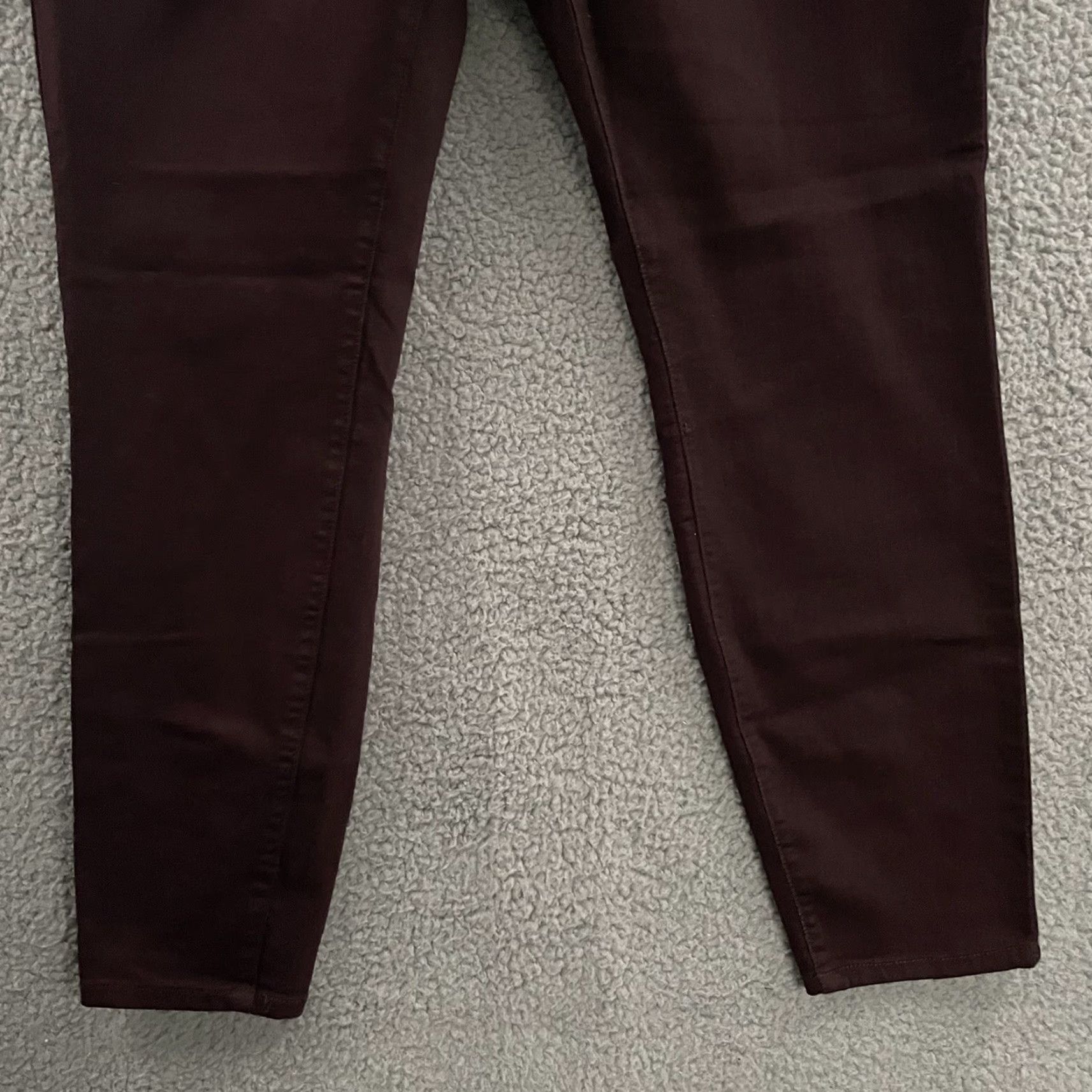 Torrid Torrid Jeans Maroon 16R Jegging Zip Pockets Women Size 38" / US 16 / IT 52 - 5 Thumbnail
