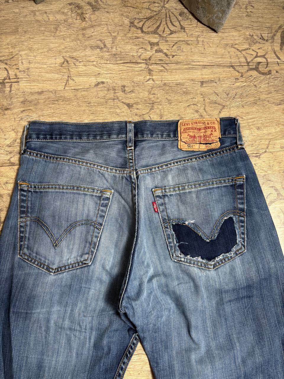 Levi's Vintage Levi's Crazy Bootcut y2K Flared Distressed Jeans Size US 32 / EU 48 - 10 Thumbnail