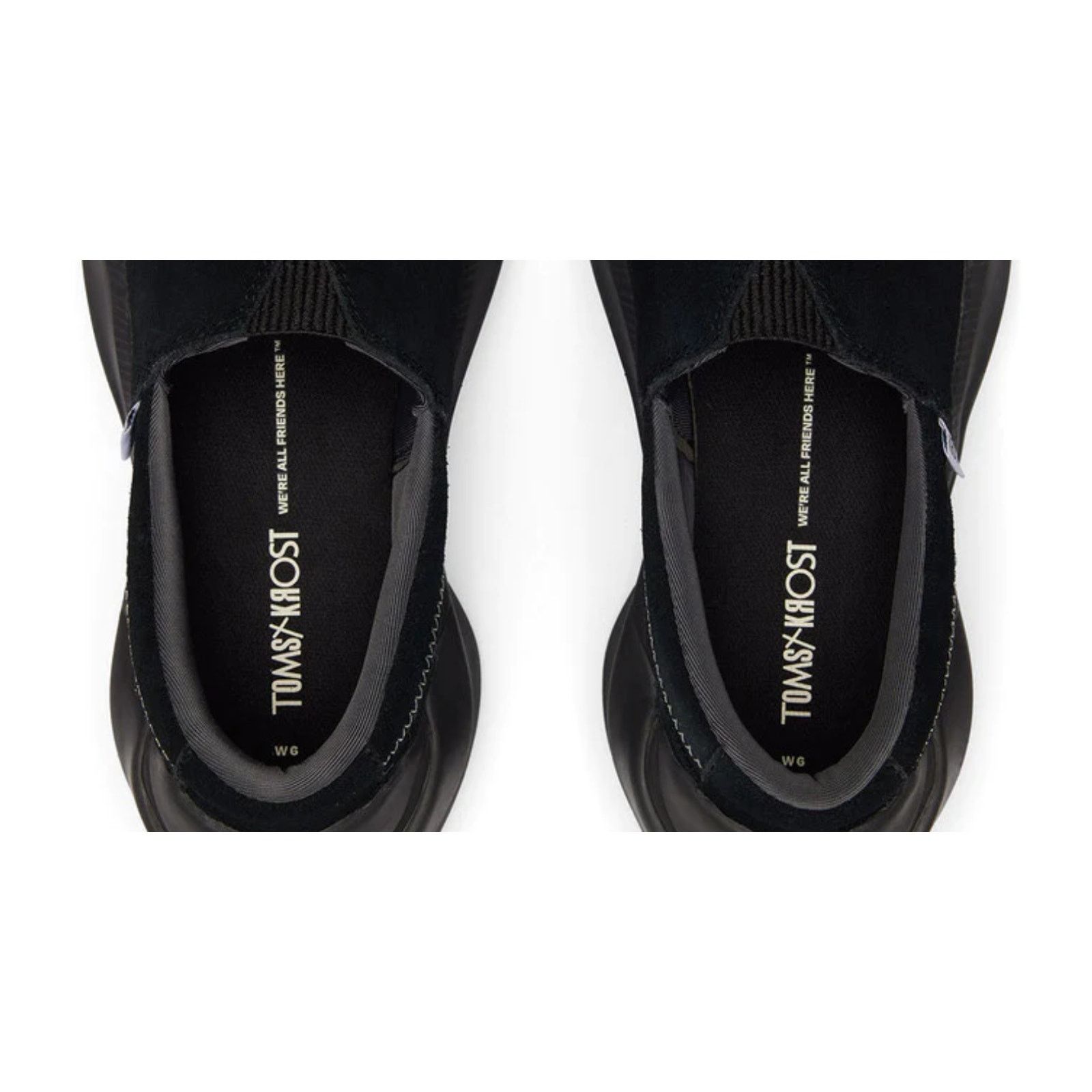 Toms NIB The Gamma KROST x TOMS Black Sneakers Slip-On 13 P$140 Size US 13 / EU 46 - 19 Thumbnail
